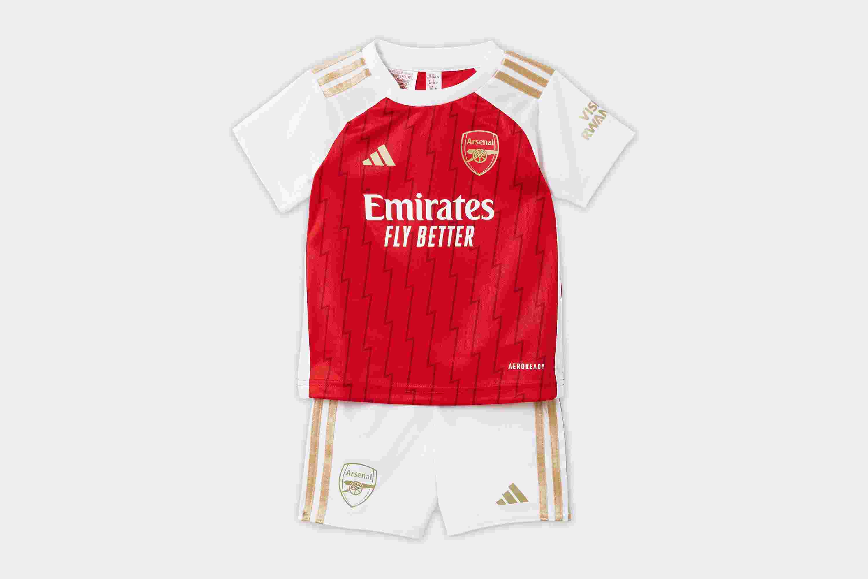 Arsenal 23/24 Home Baby Kit