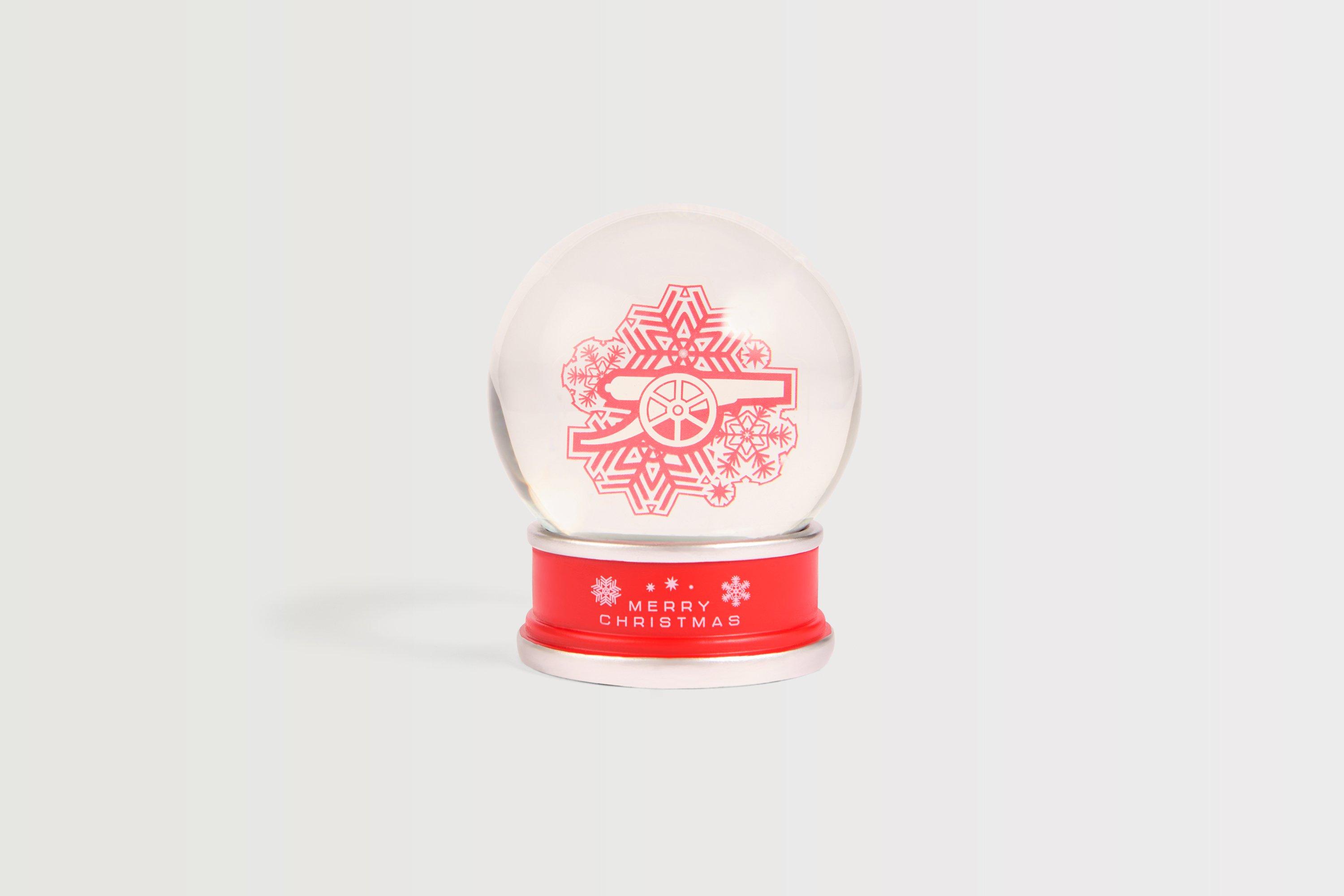 Arsenal Snow Globe