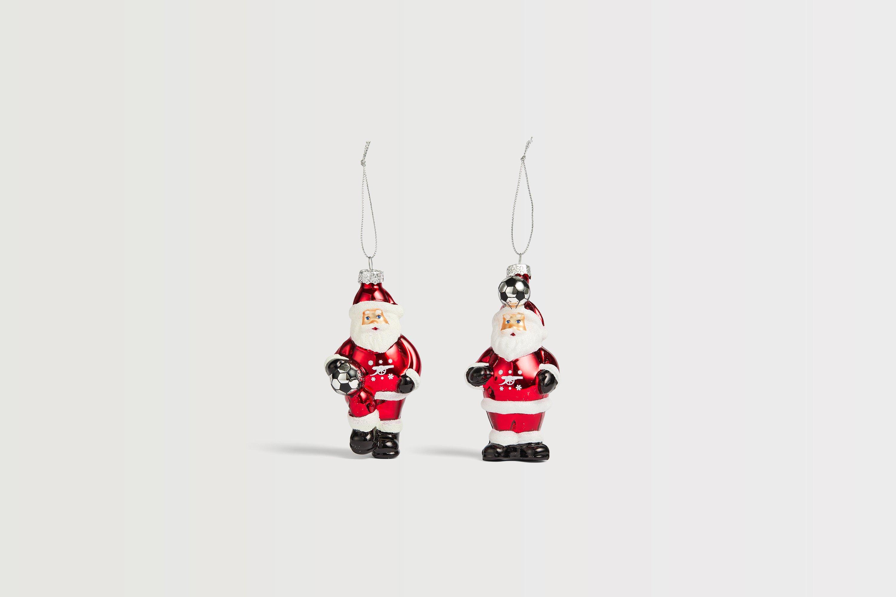 Arsenal Santa Bauble Set