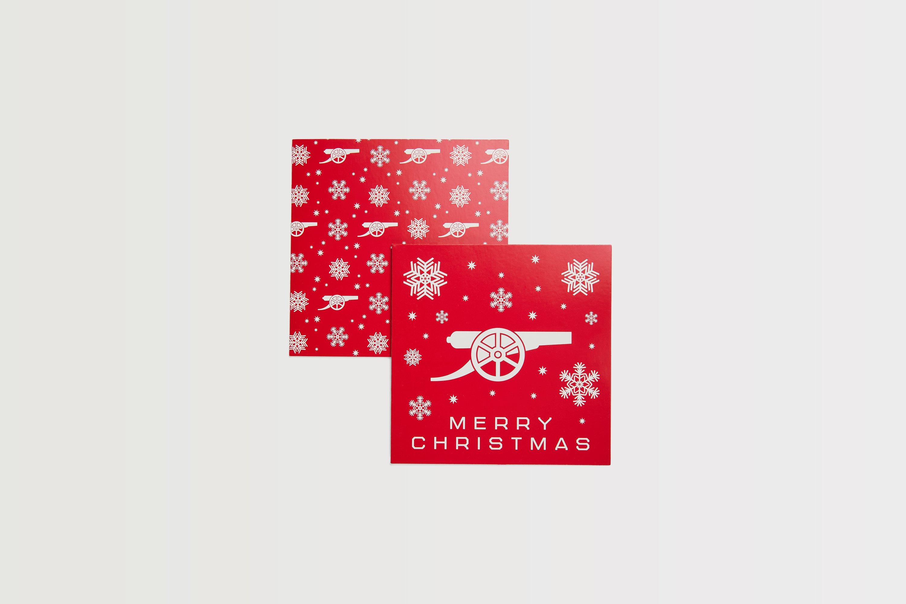 Arsenal 10 pack Christmas Cards