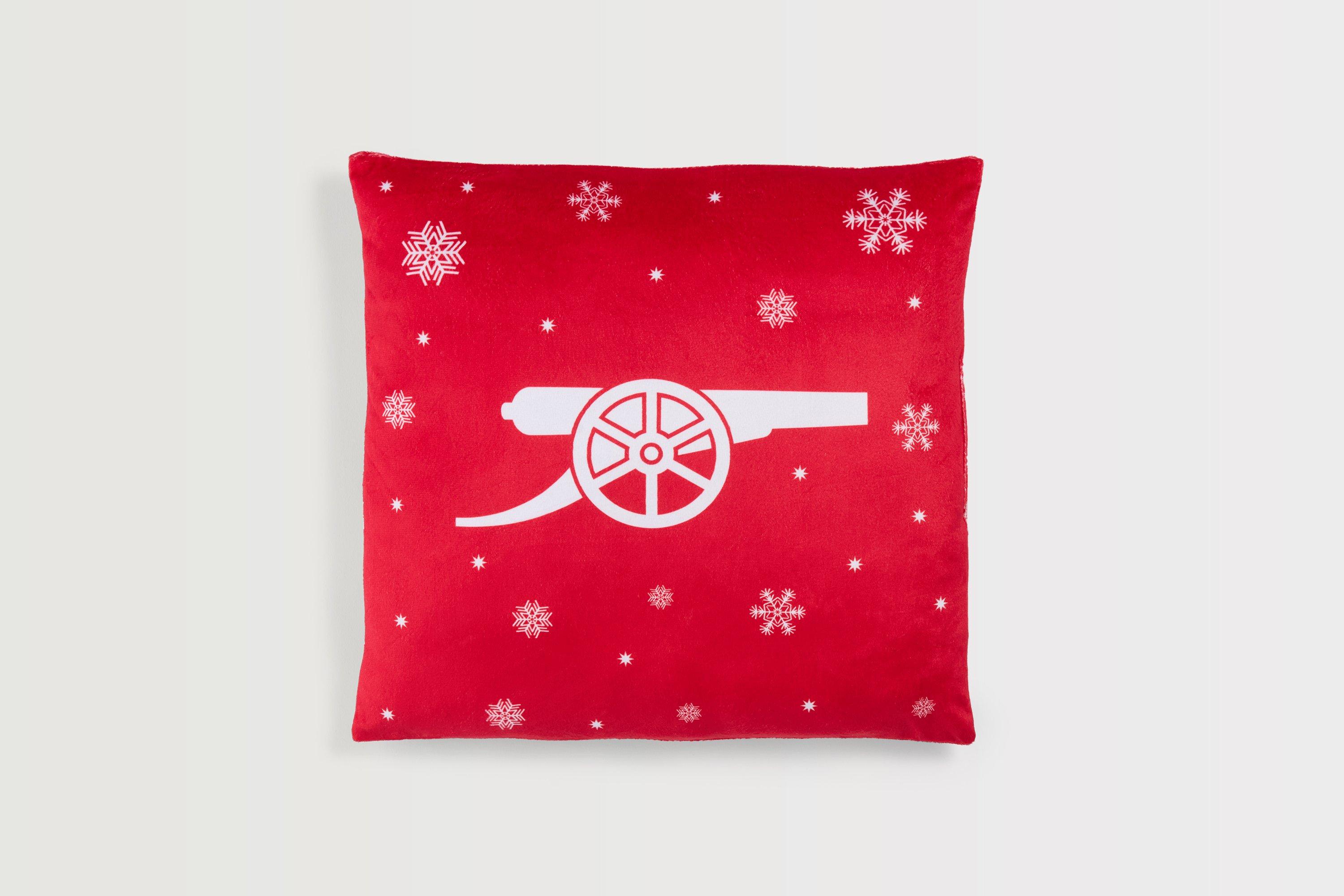 Arsenal Christmas Cushion