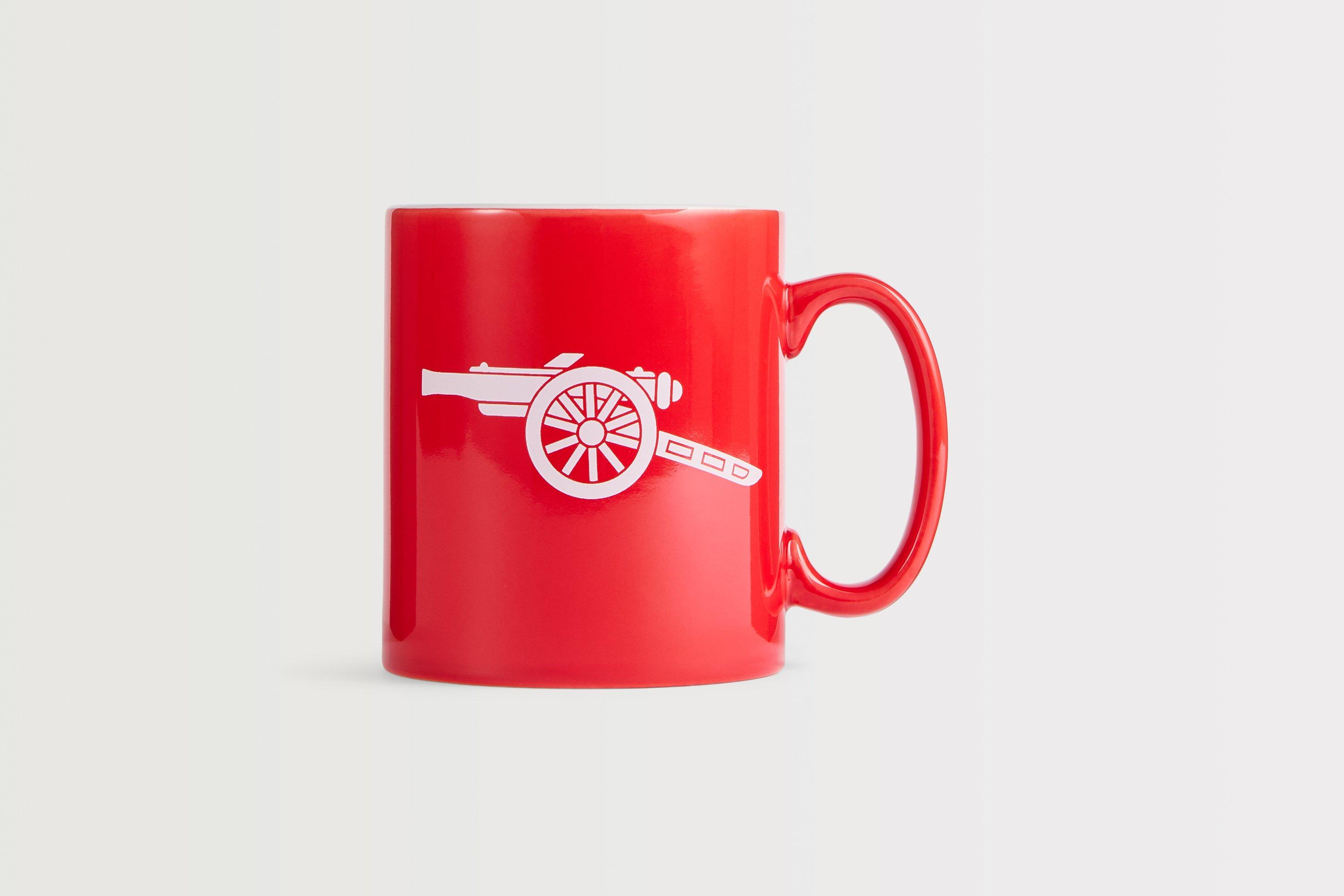 Arsenal Retro Cannon Red Mug