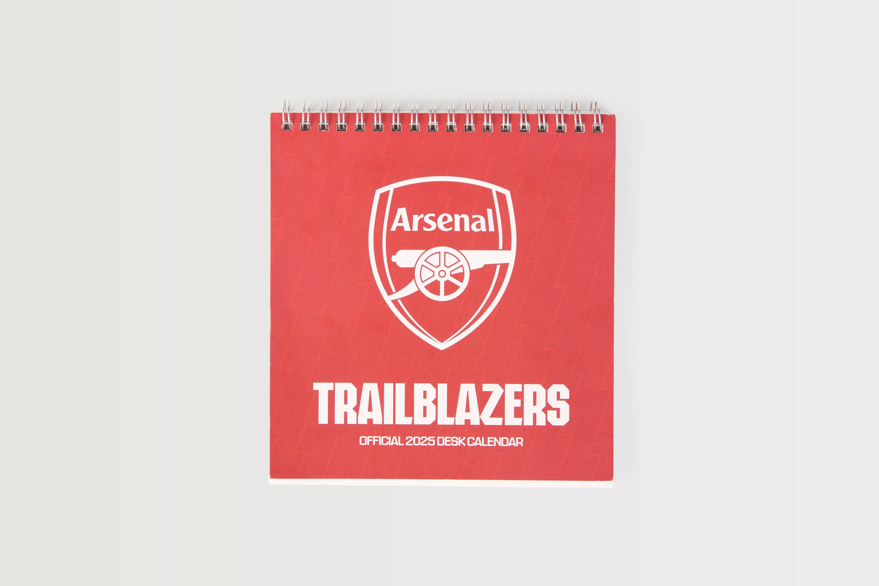 Arsenal Official 2025 Desk Calendar