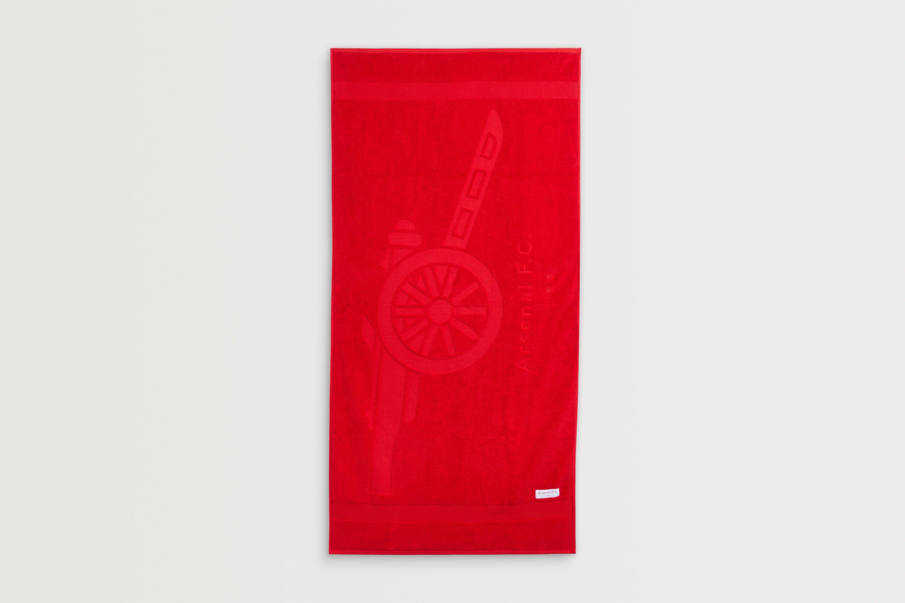 Arsenal Holloway Social Club Red Beach Towel