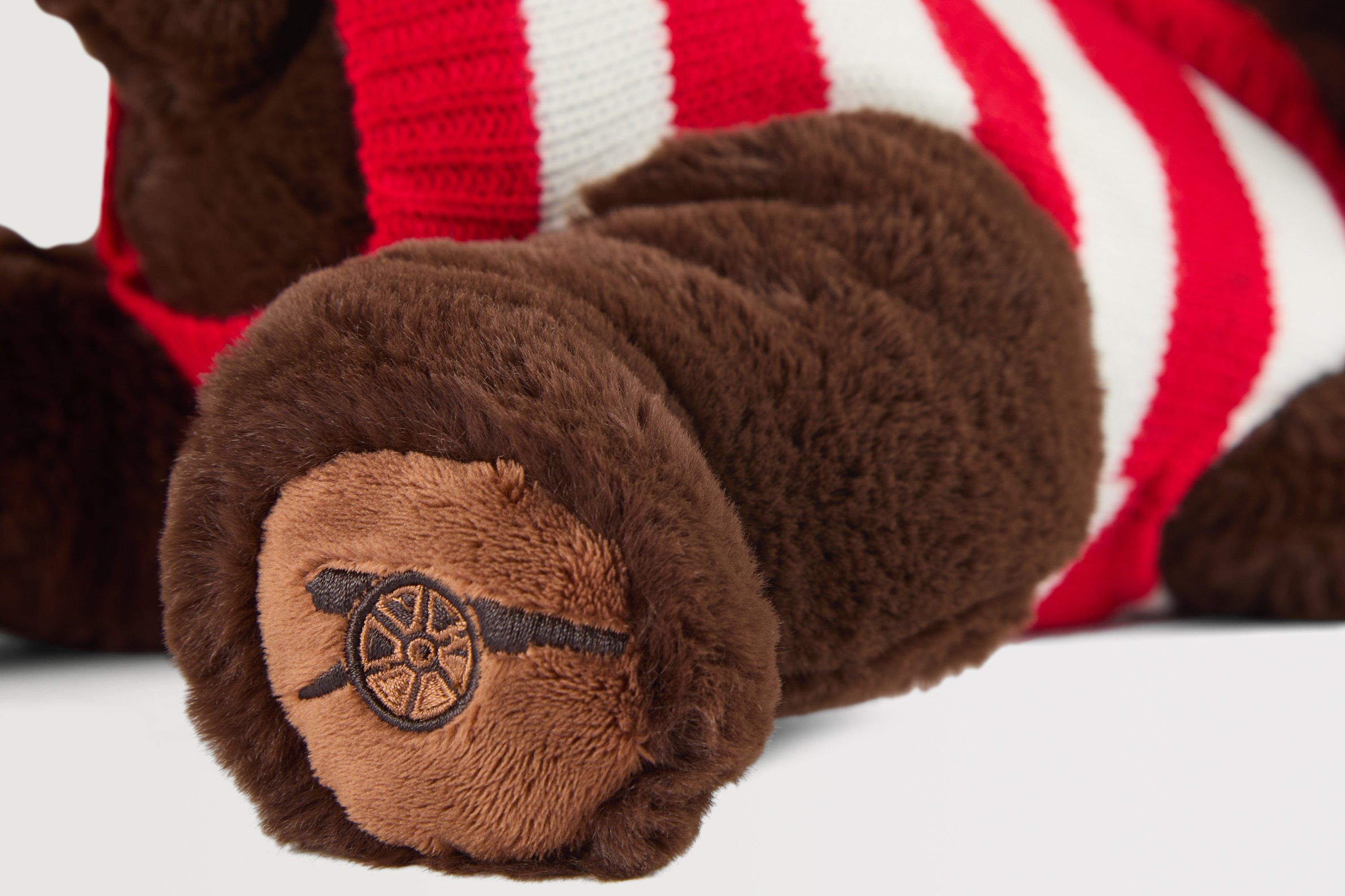 ARSENAL FC Red Teddy Bear Plush Toy Official Licensed