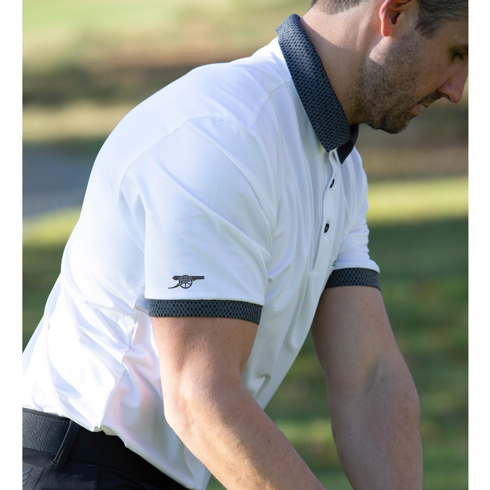 arsenal golf polo