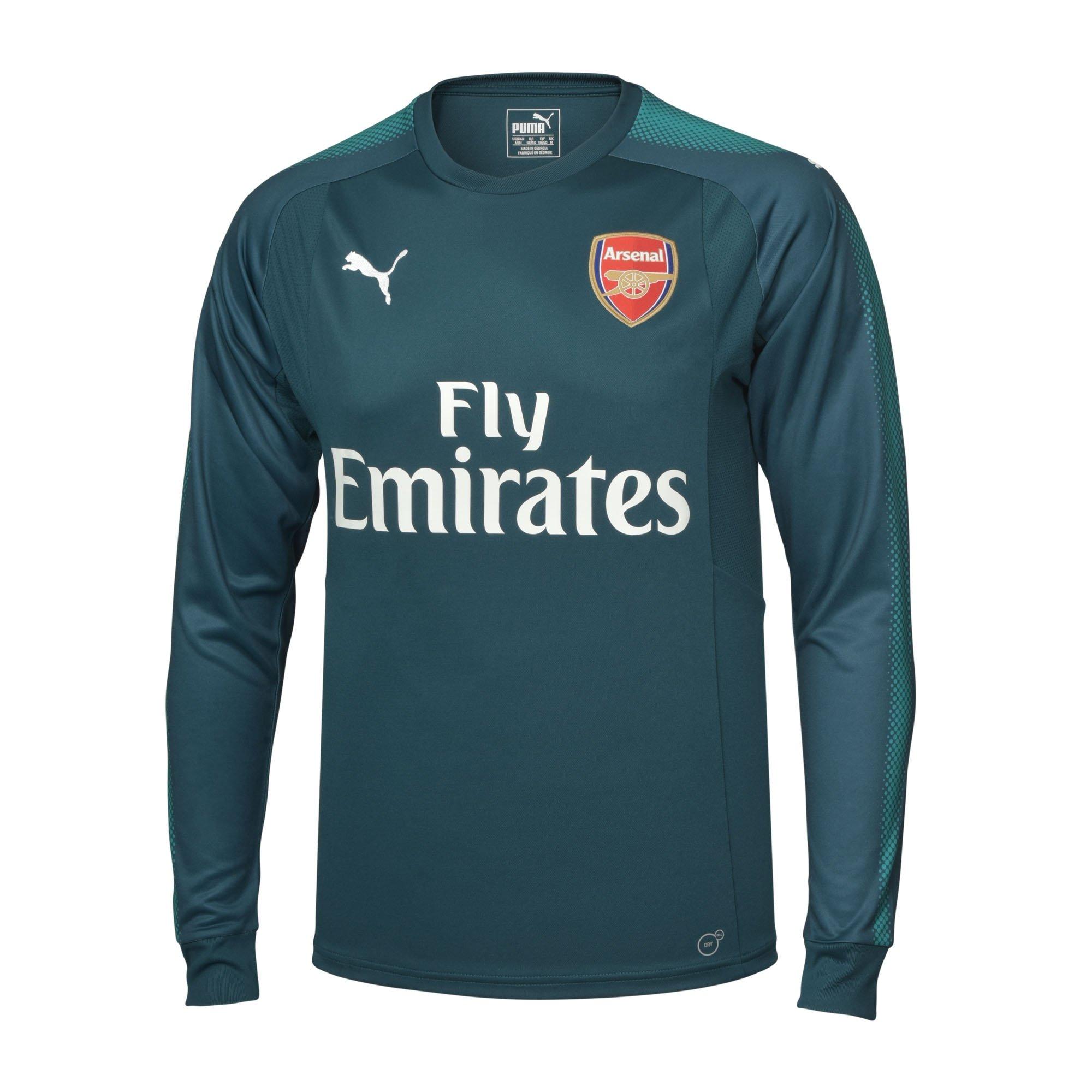 arsenal goalkeeper kit junior