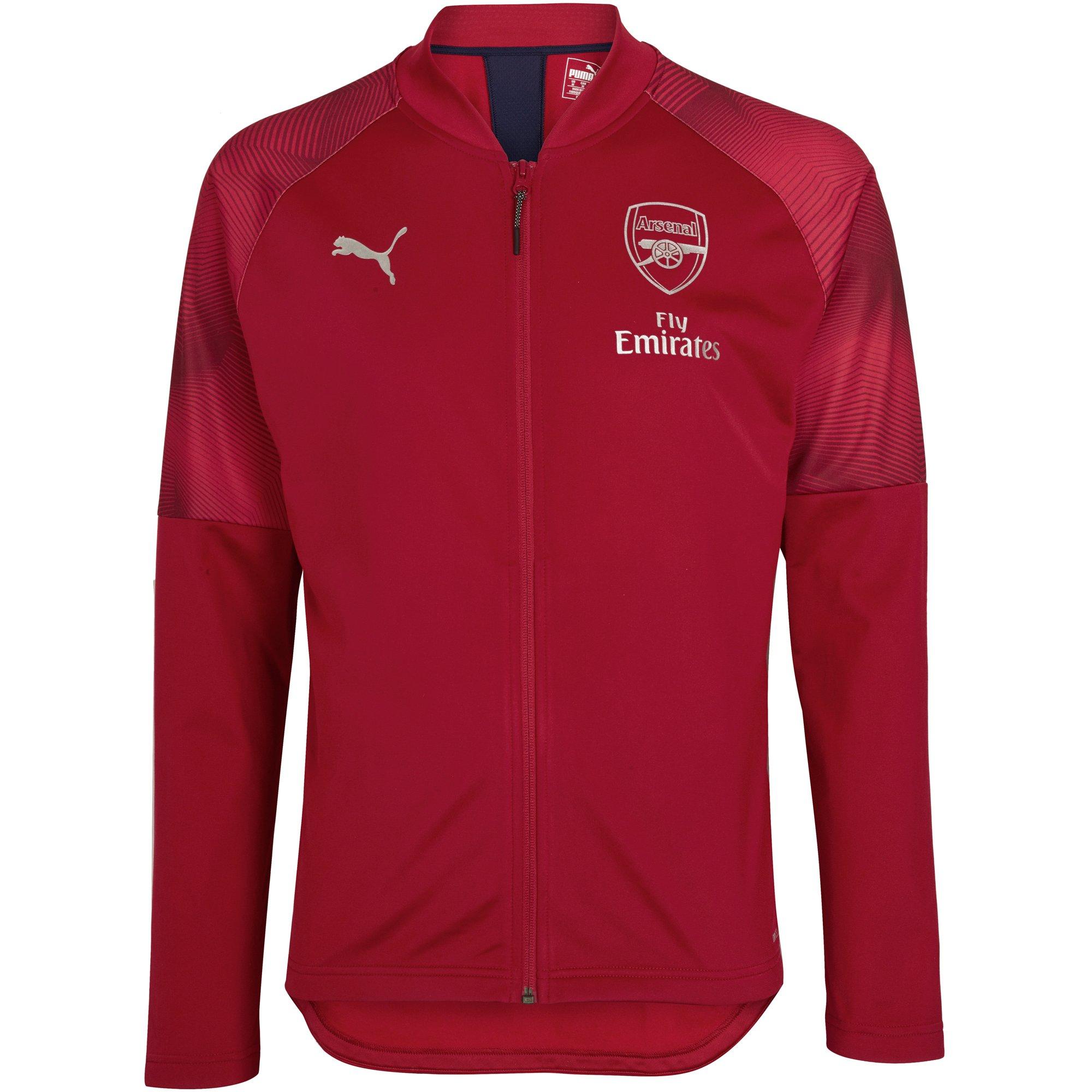 Arsenal New Junior Stadium Jacket Red | Official Online Store