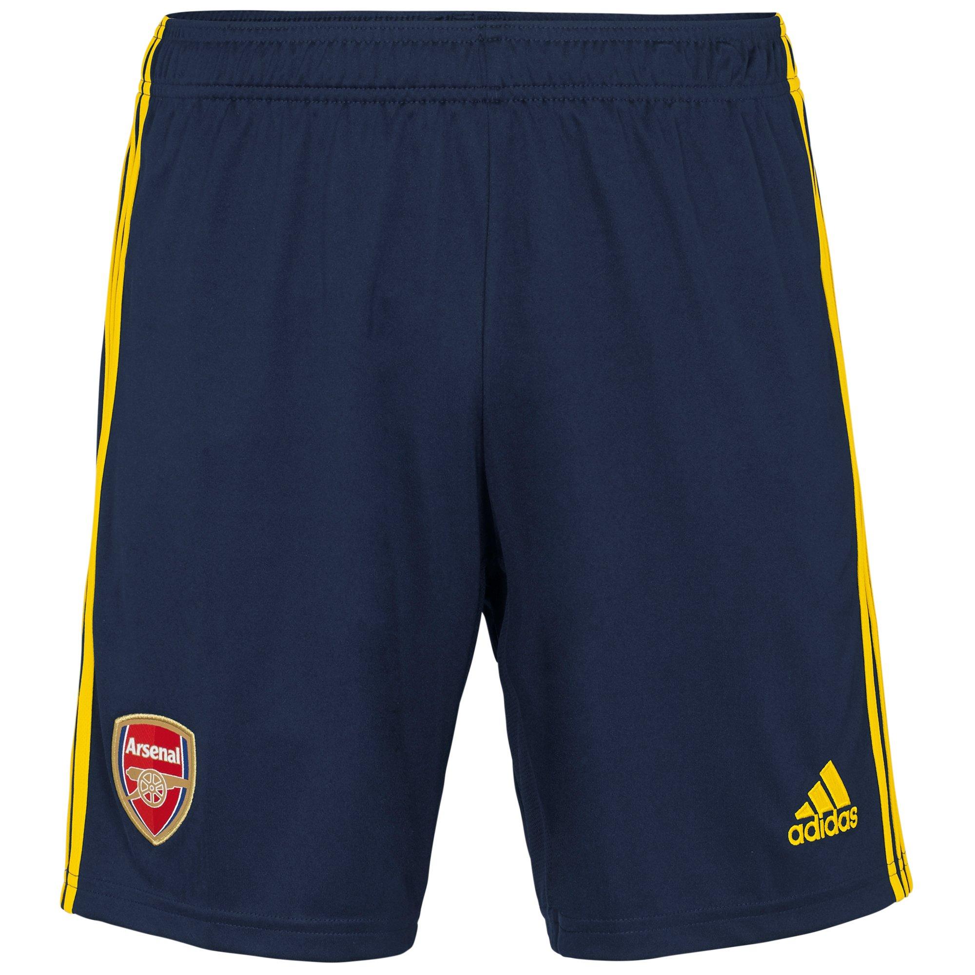 arsenal junior away shorts