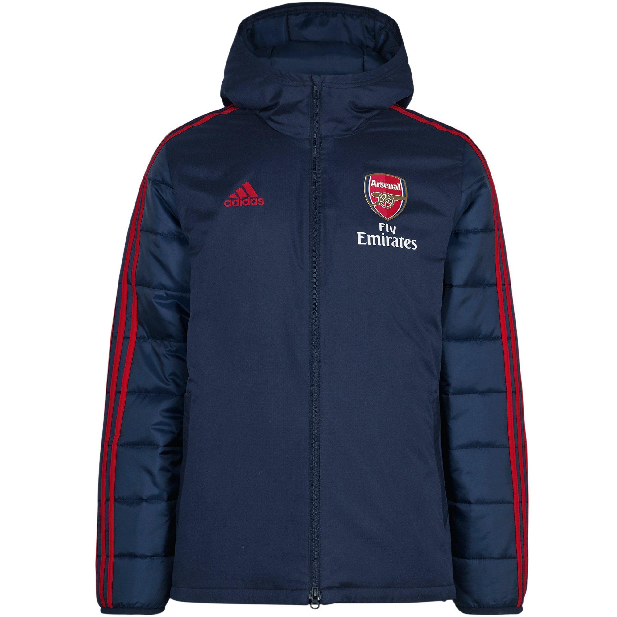 arsenal adidas winter jacket