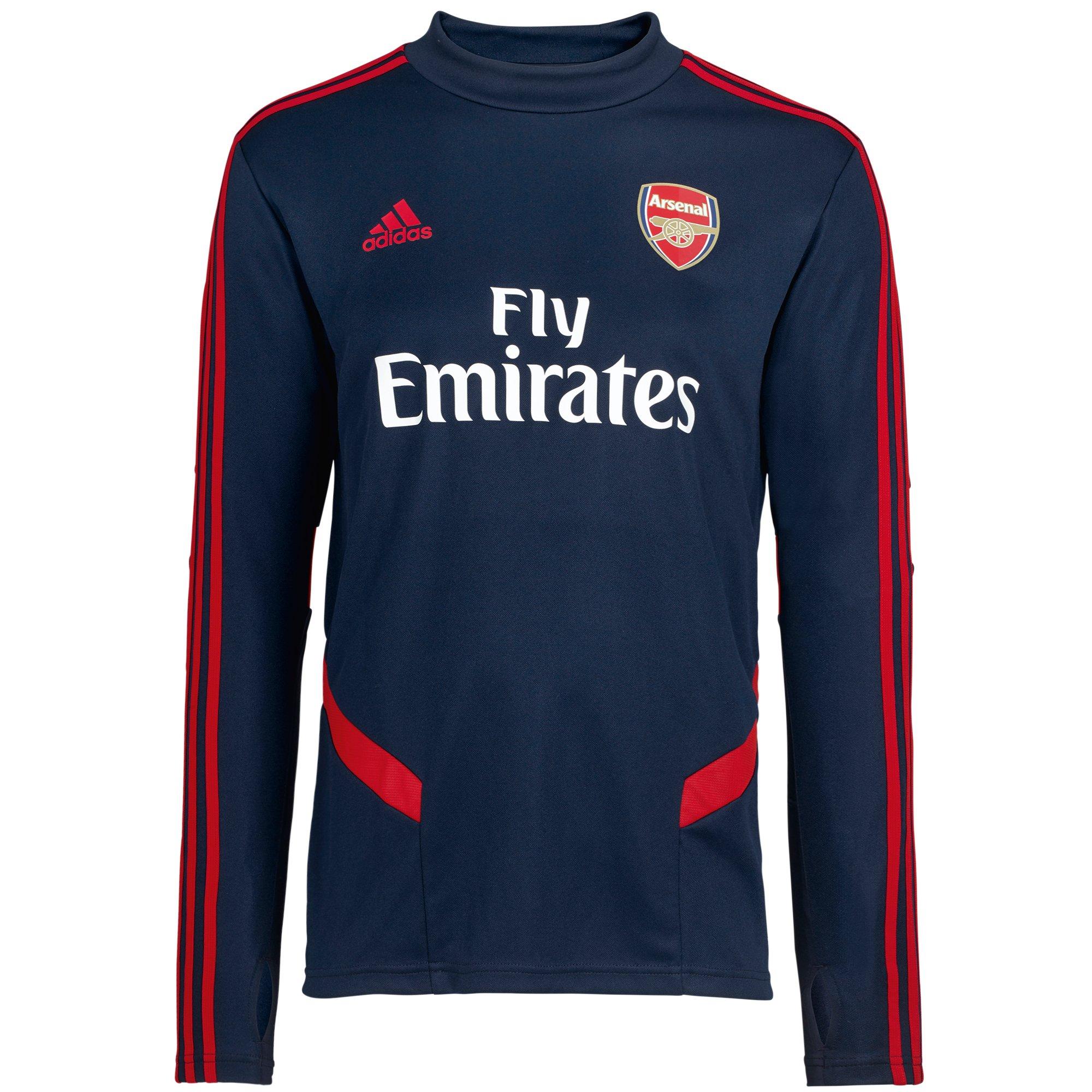 arsenal training top navy