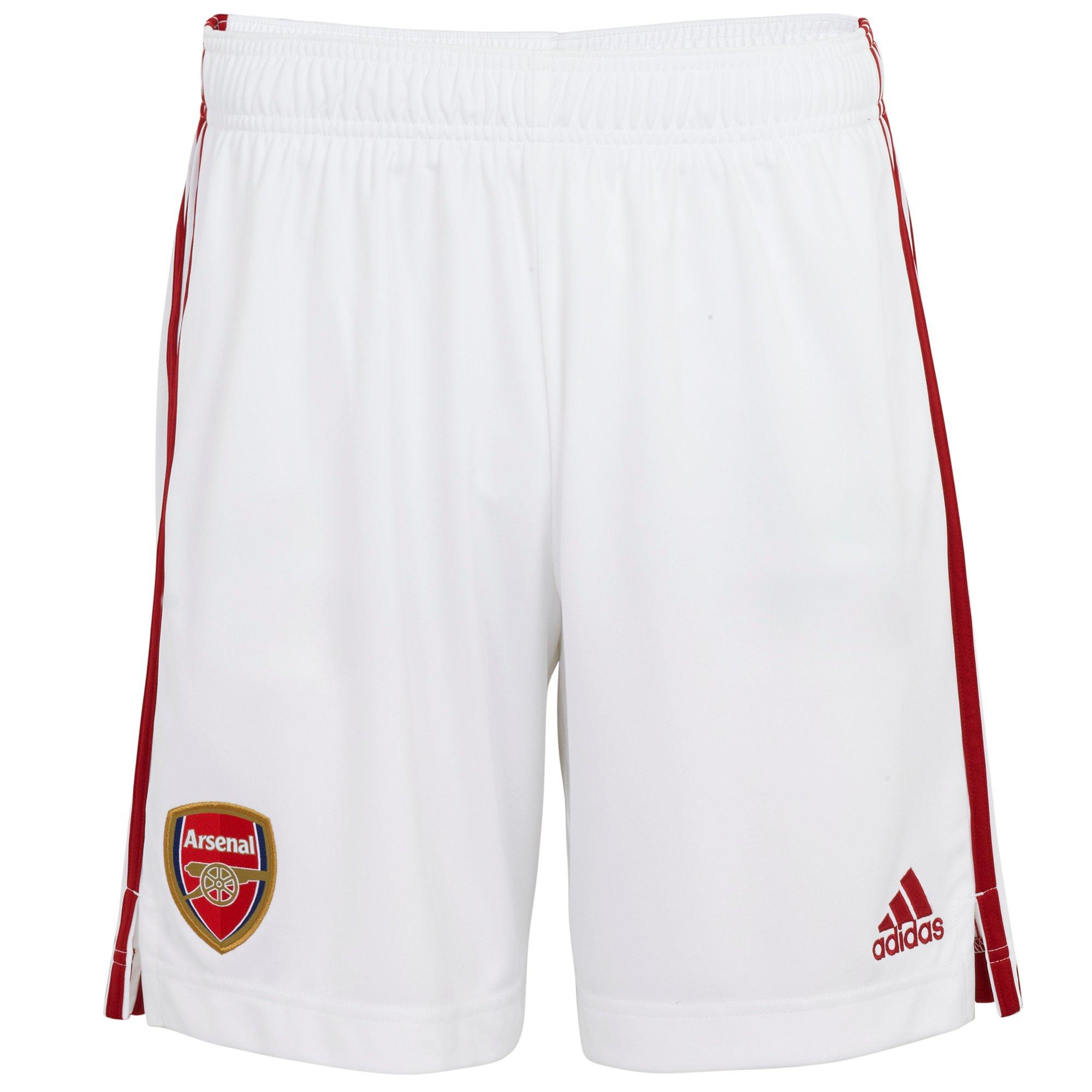 arsenal home shorts