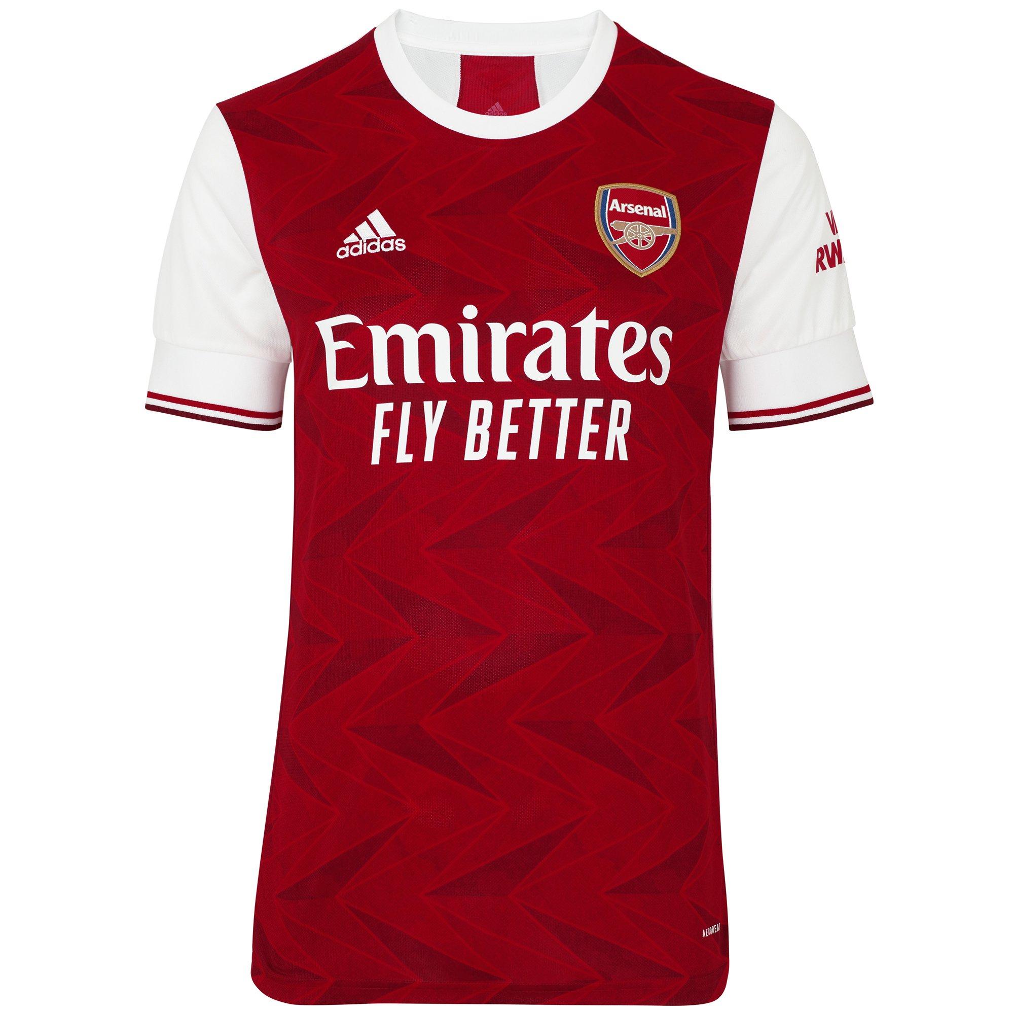 The Arsenal 20 21 Home Kit Official Online Store - arsenal home me 2 roblox