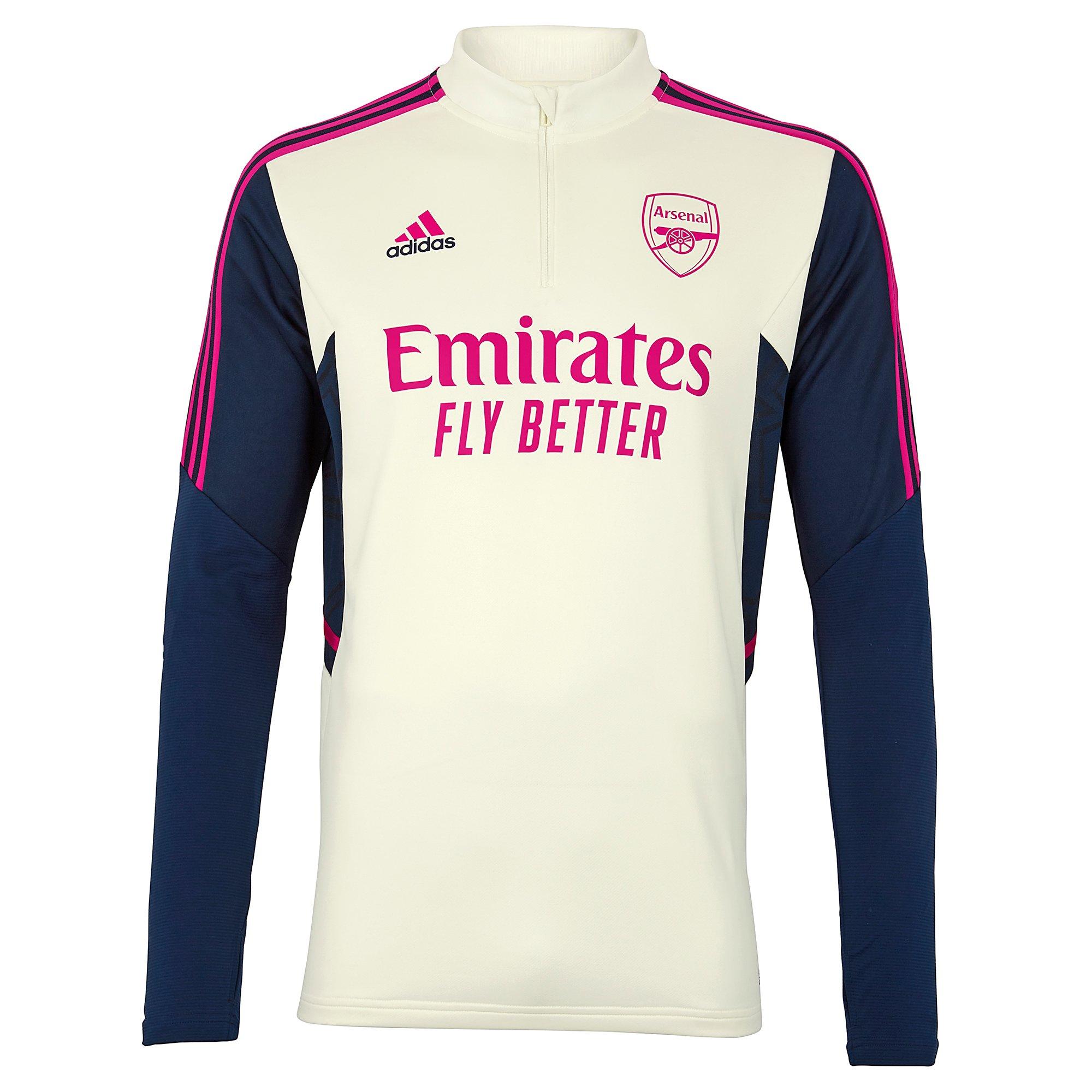 Arsenal Junior 22/23 Cream Training Top | Official Online Store