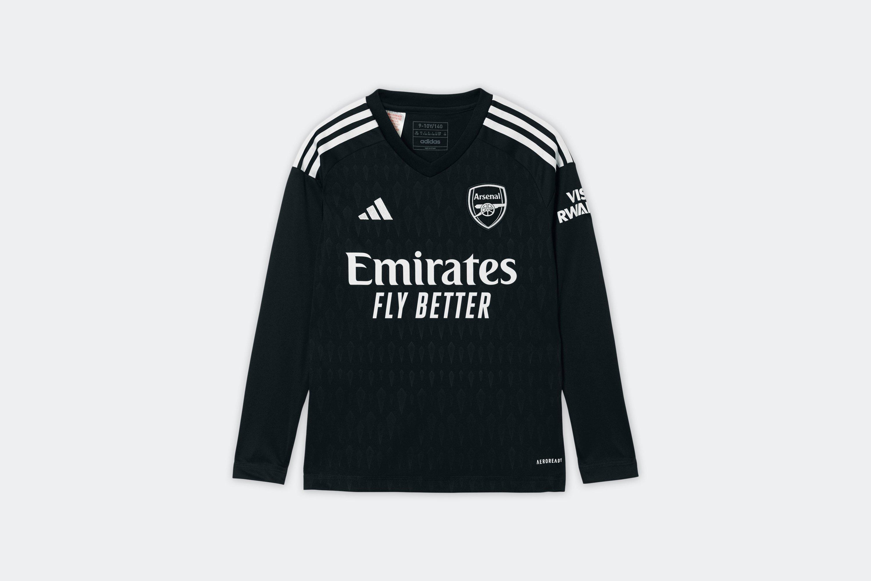 Arsenal Junior 23/24 Blue Goalkeeper Long Sleeved Shirt