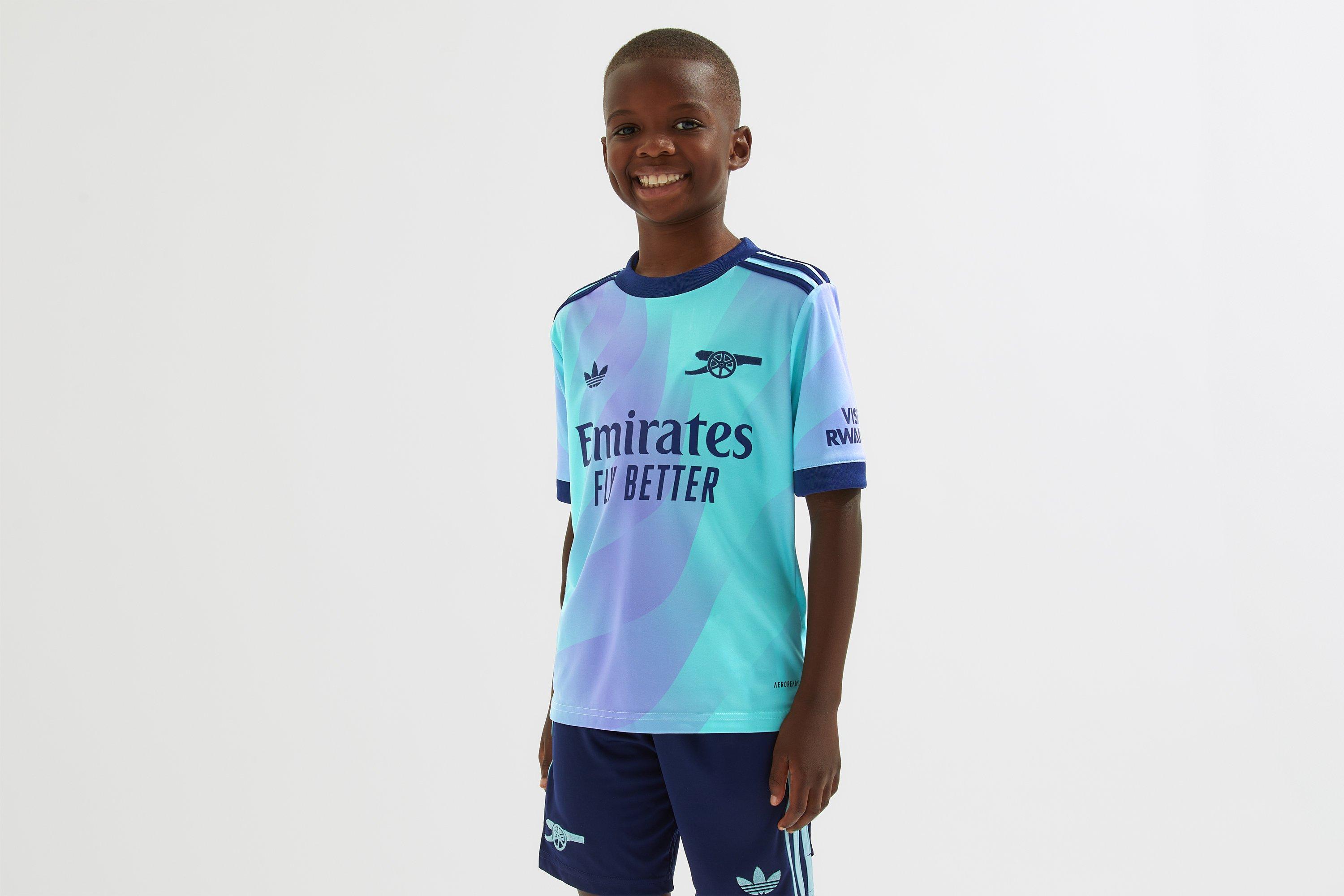 Arsenal adidas Kids 24/25 Third Shirt, Multicolor