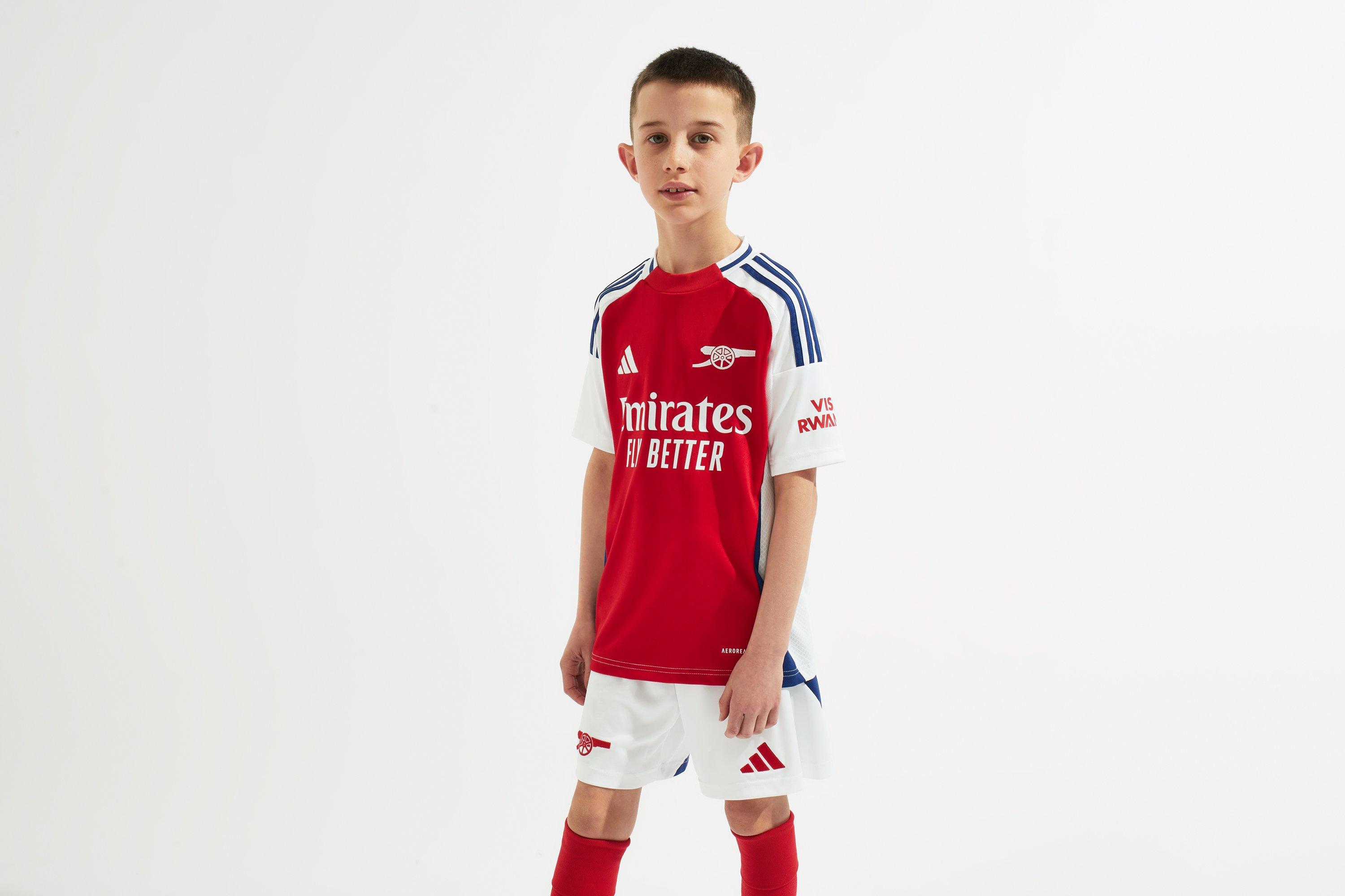 Arsenal adidas Kids 24/25 Home Shirt