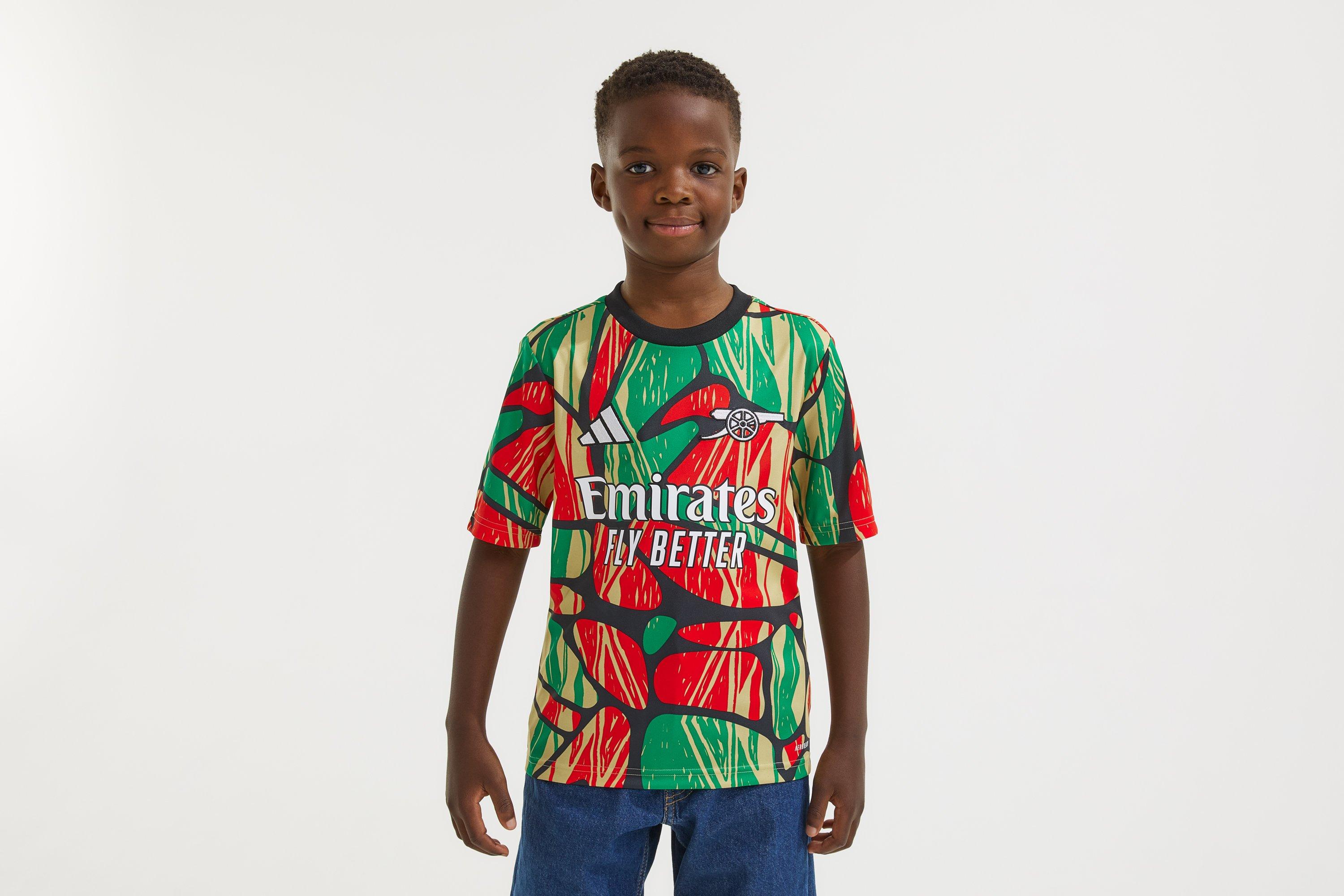 Arsenal adidas Kids 24/25 Pre-Match Shirt