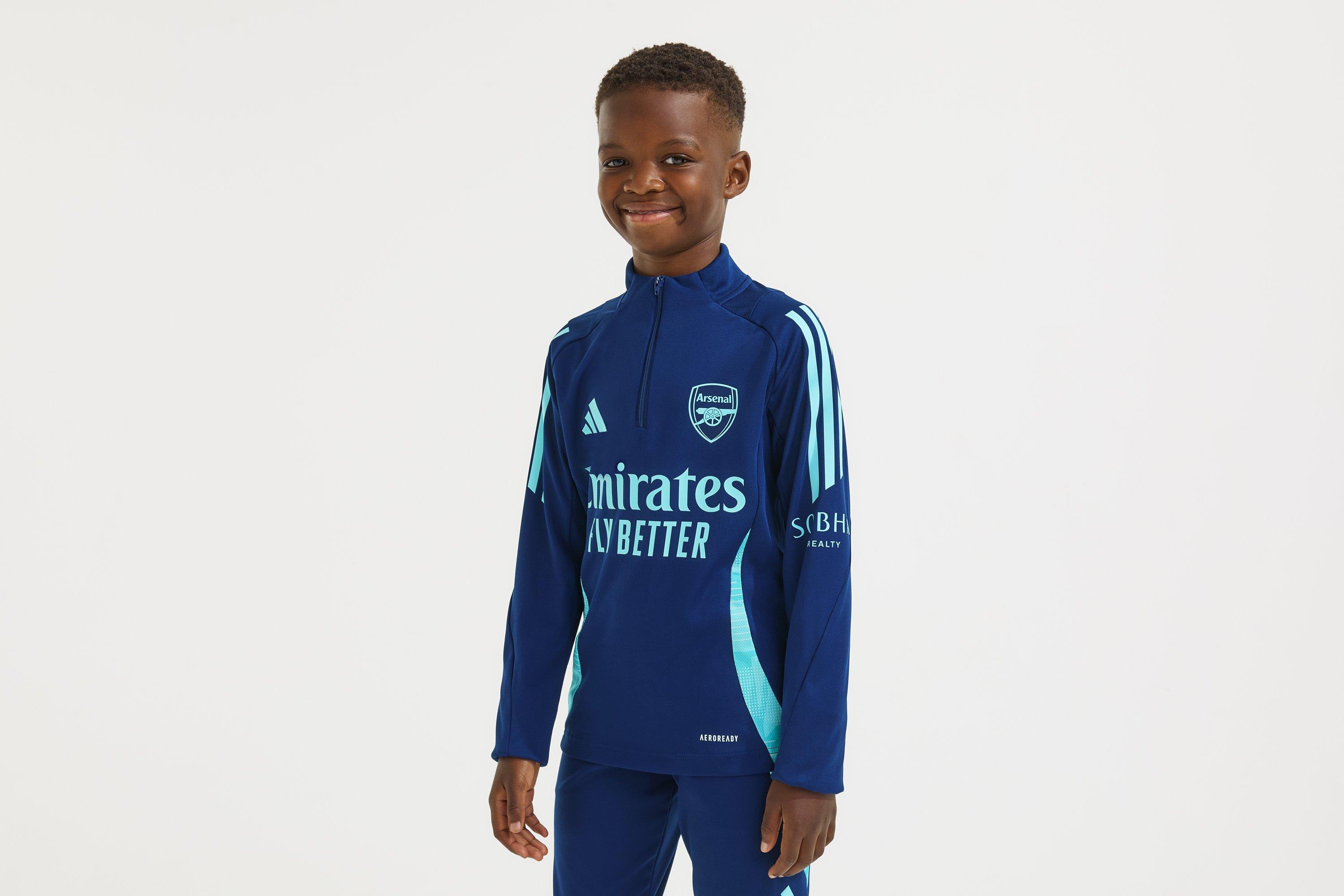 Arsenal adidas Kids 24 25 1 4 Zip Training Top