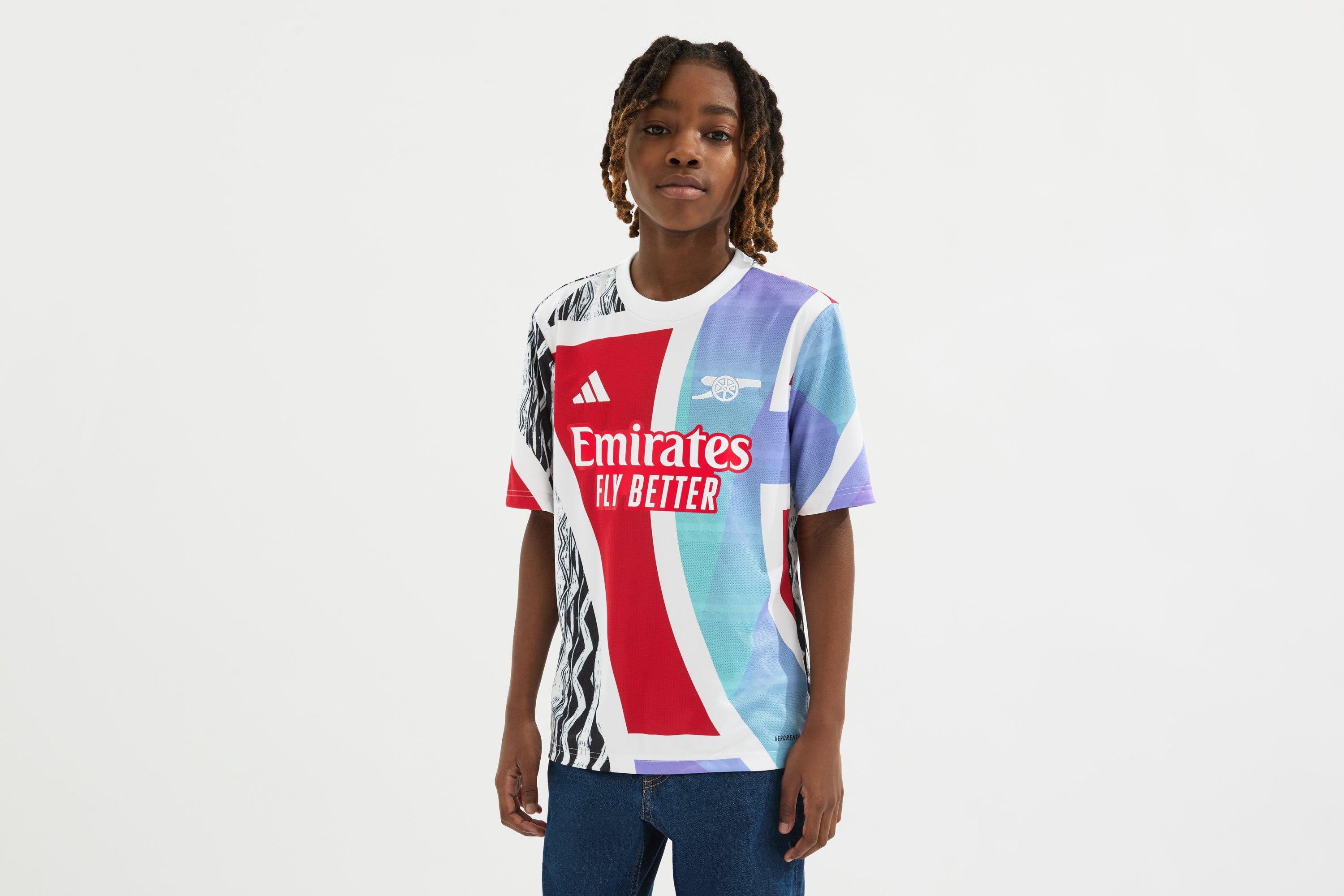 Arsenal adidas Kids 24/25 Pre-Match Shirt