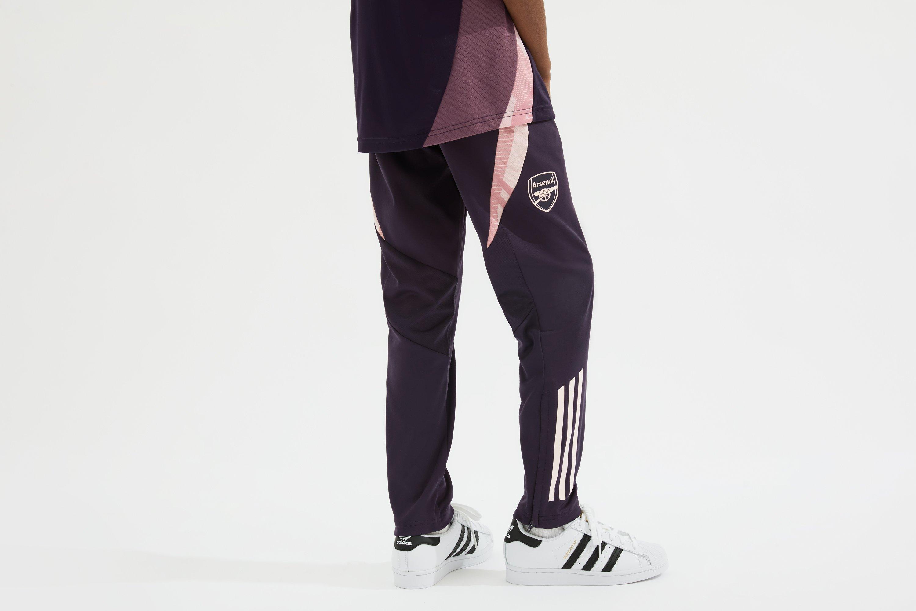 Arsenal adidas Kids 24/25 Aurora Black Training Pants