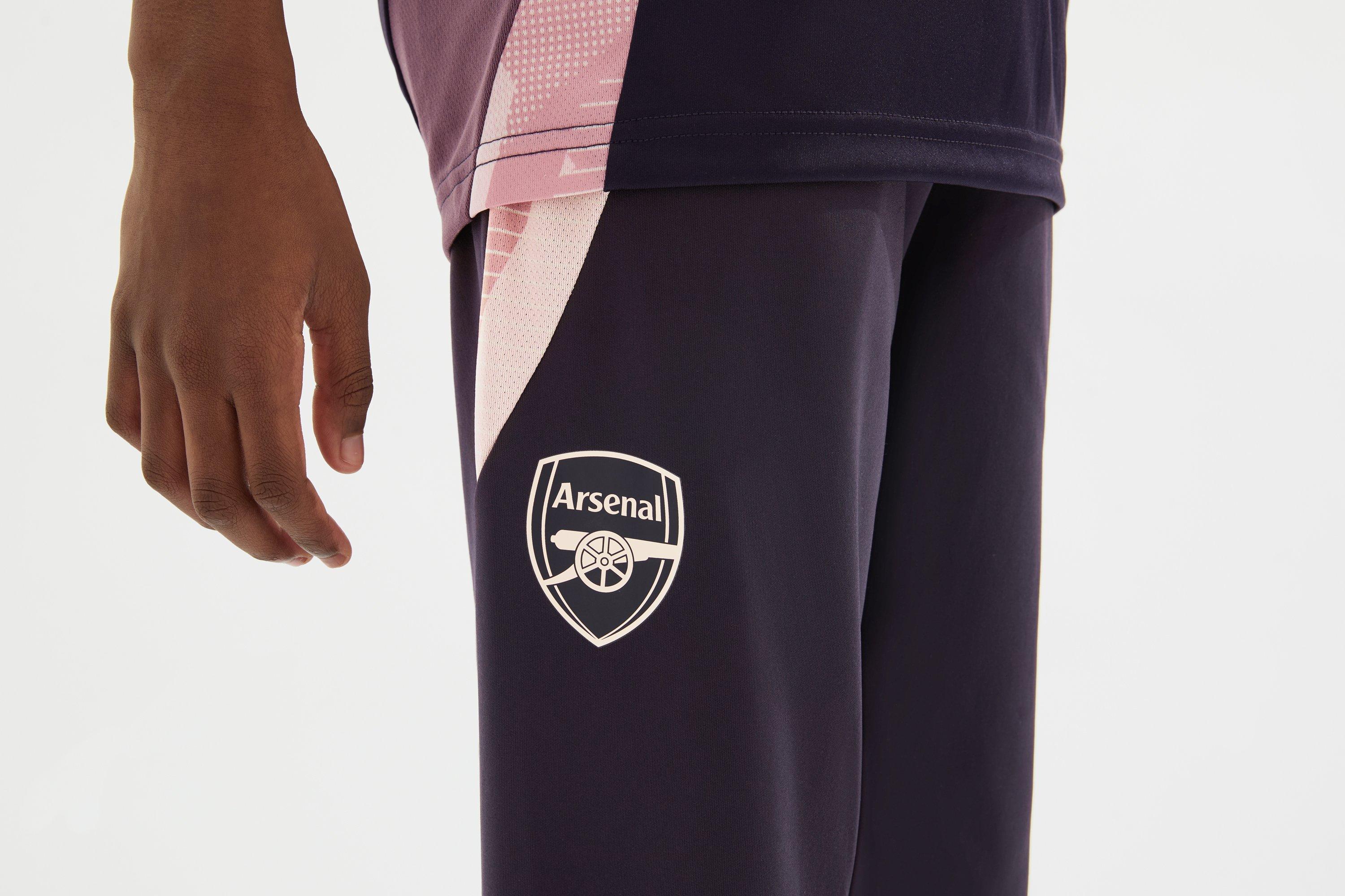 Arsenal adidas Kids 24/25 Aurora Black Training Pants