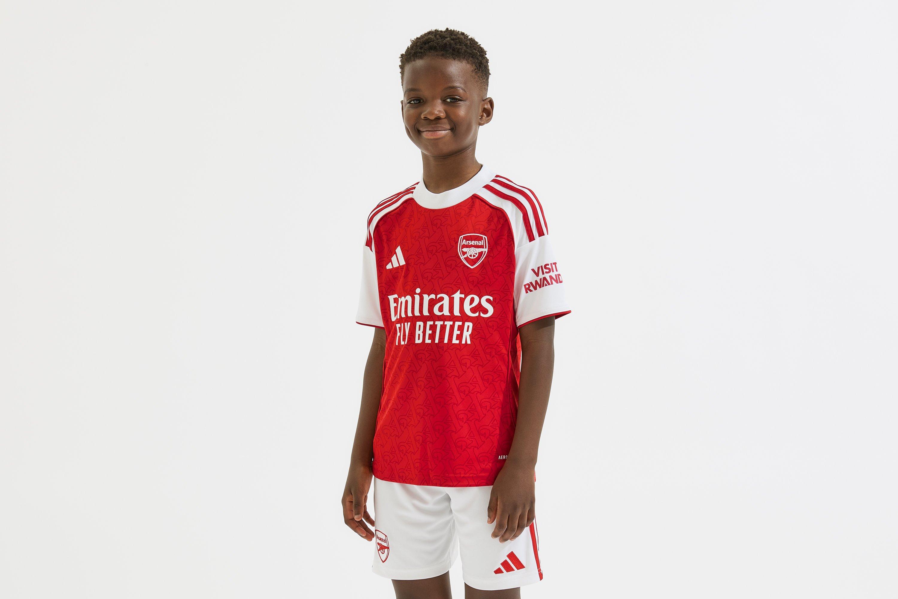 Arsenal adidas Kids 25/26 Home Shirt