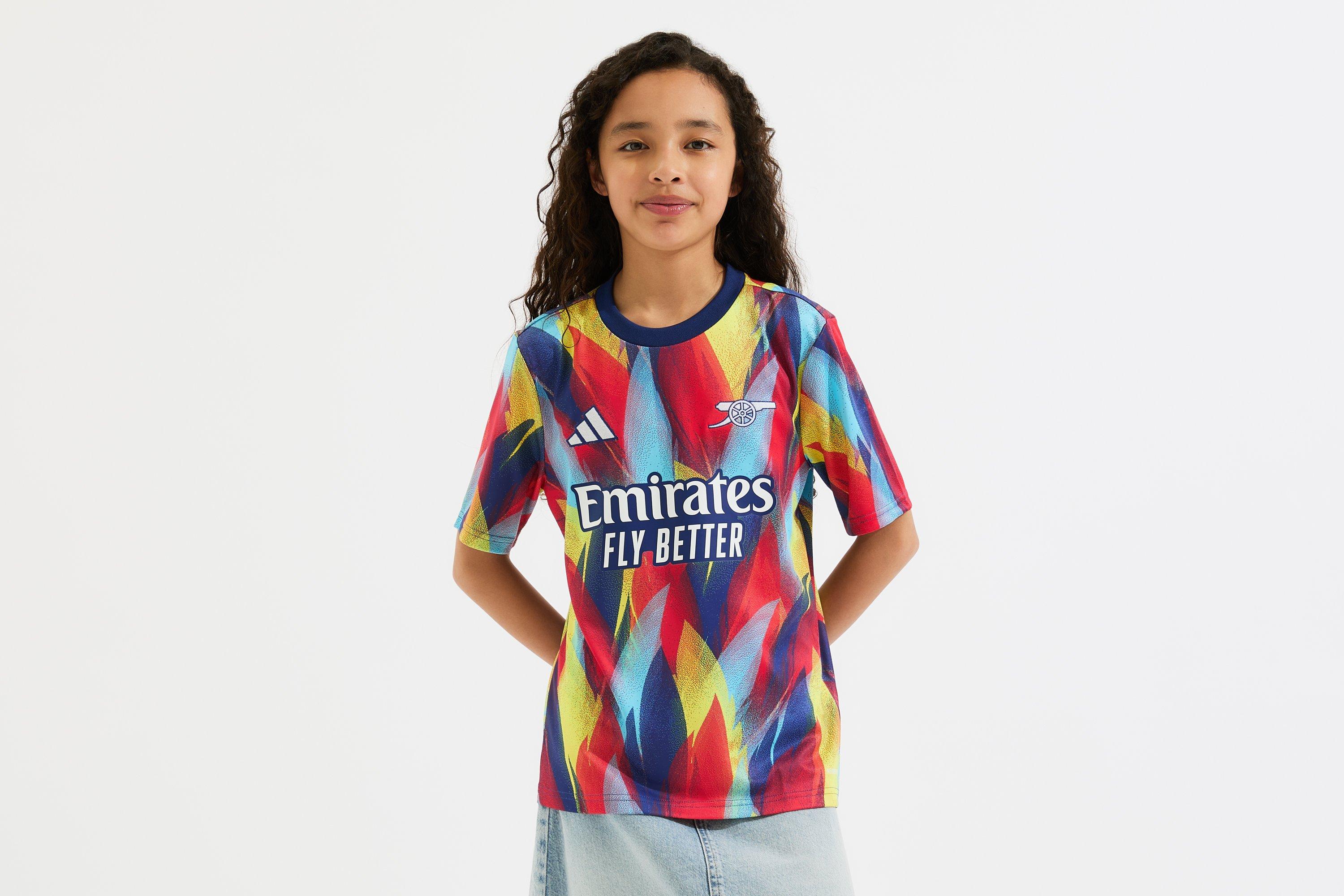 Arsenal adidas Kids 25/26 Pre-Match Shirt