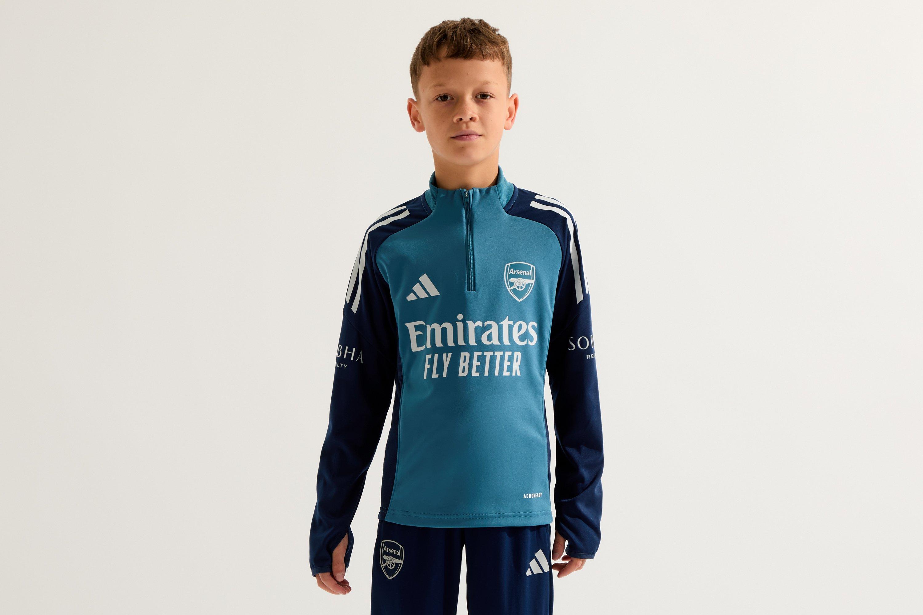 Arsenal adidas Kids 25/26 1/4 Zip Training Top