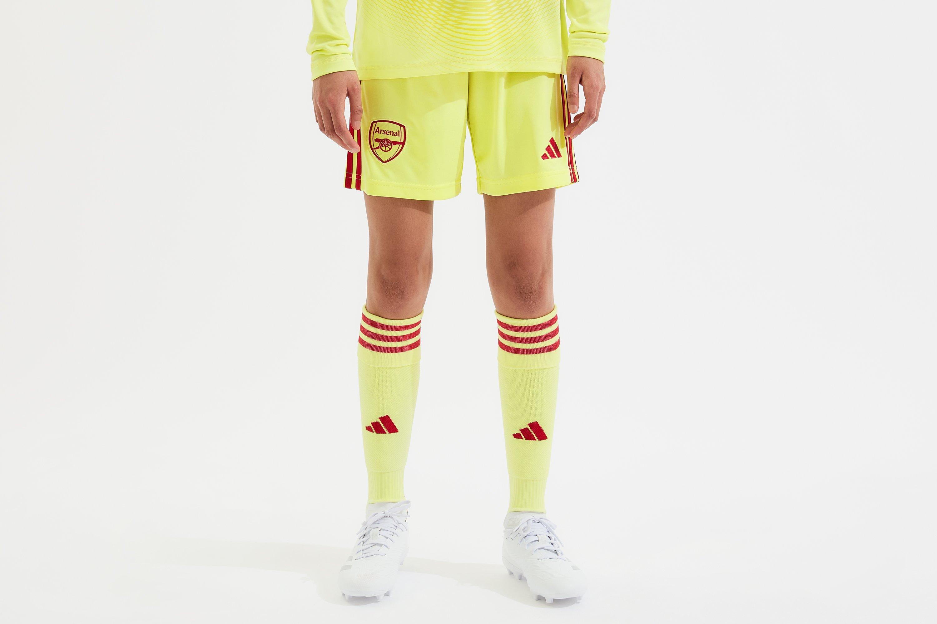 Arsenal adidas Kids 25/26 Home Goalkeeper Shorts