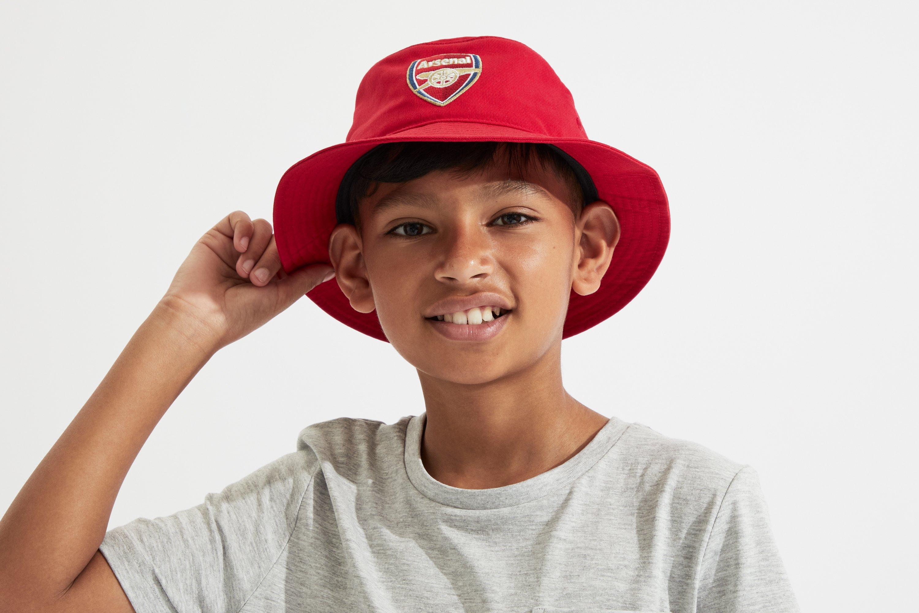 Arsenal Kids 47 Crest Bucket Hat