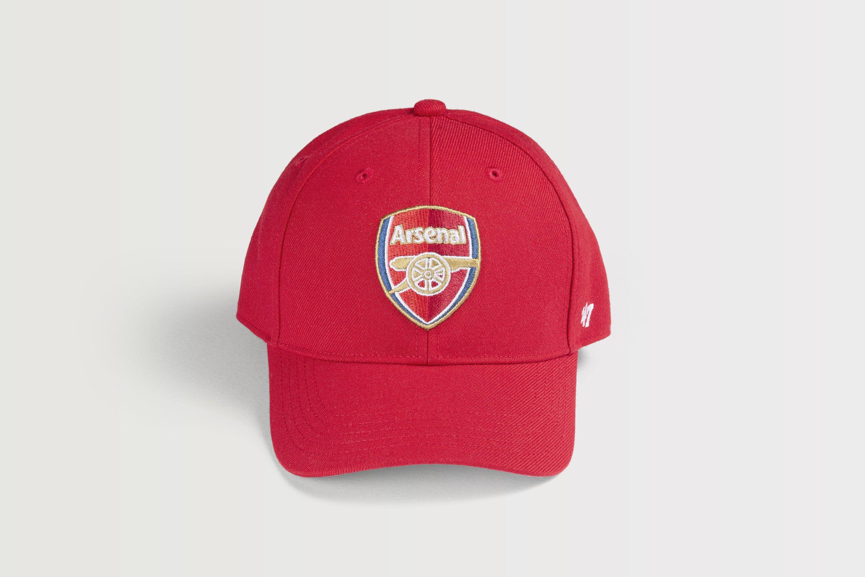 Arsenal Kids 47 Red Crest Cap