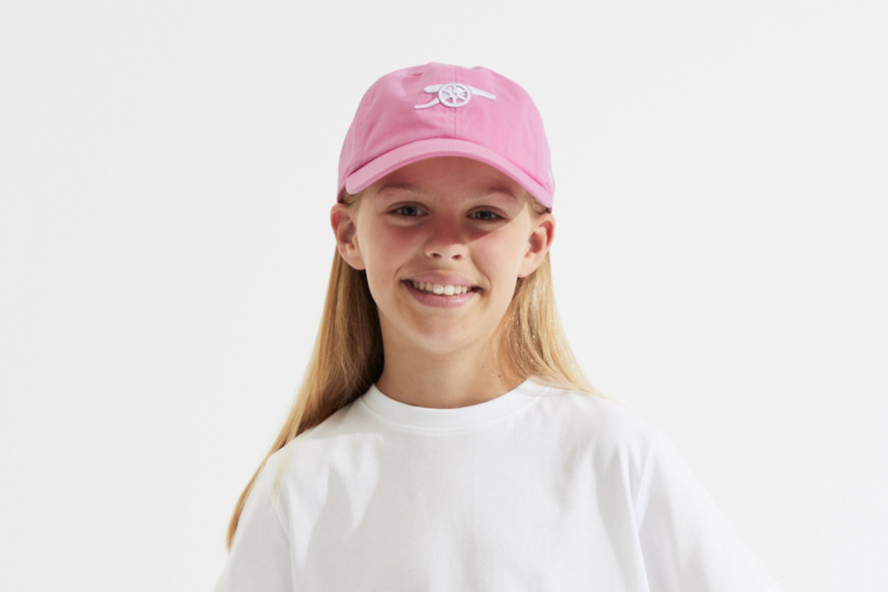 Arsenal Kids 47 Pink Contrast Cannon Cap