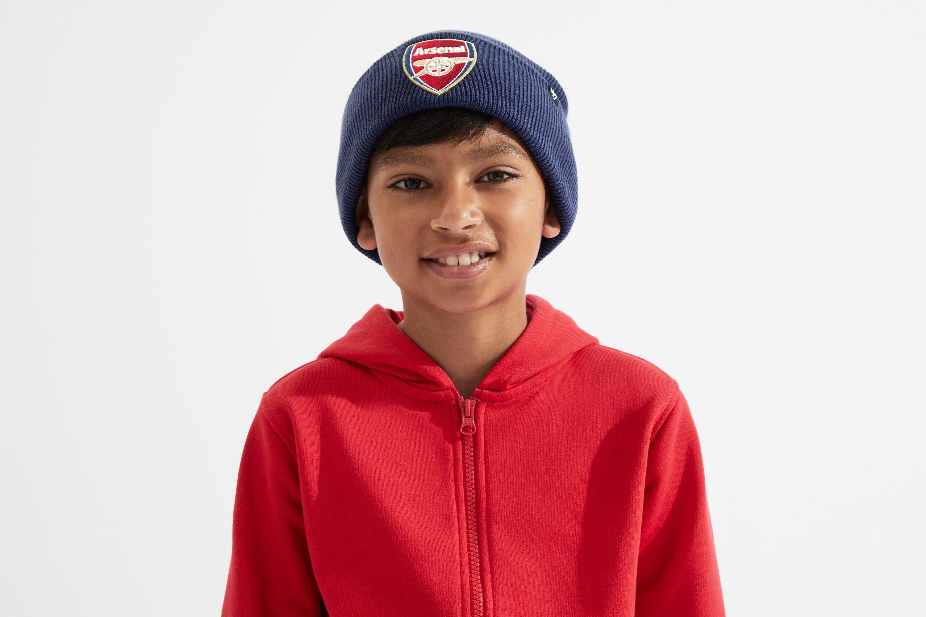 Arsenal Kids 47 Navy Crest Beanie