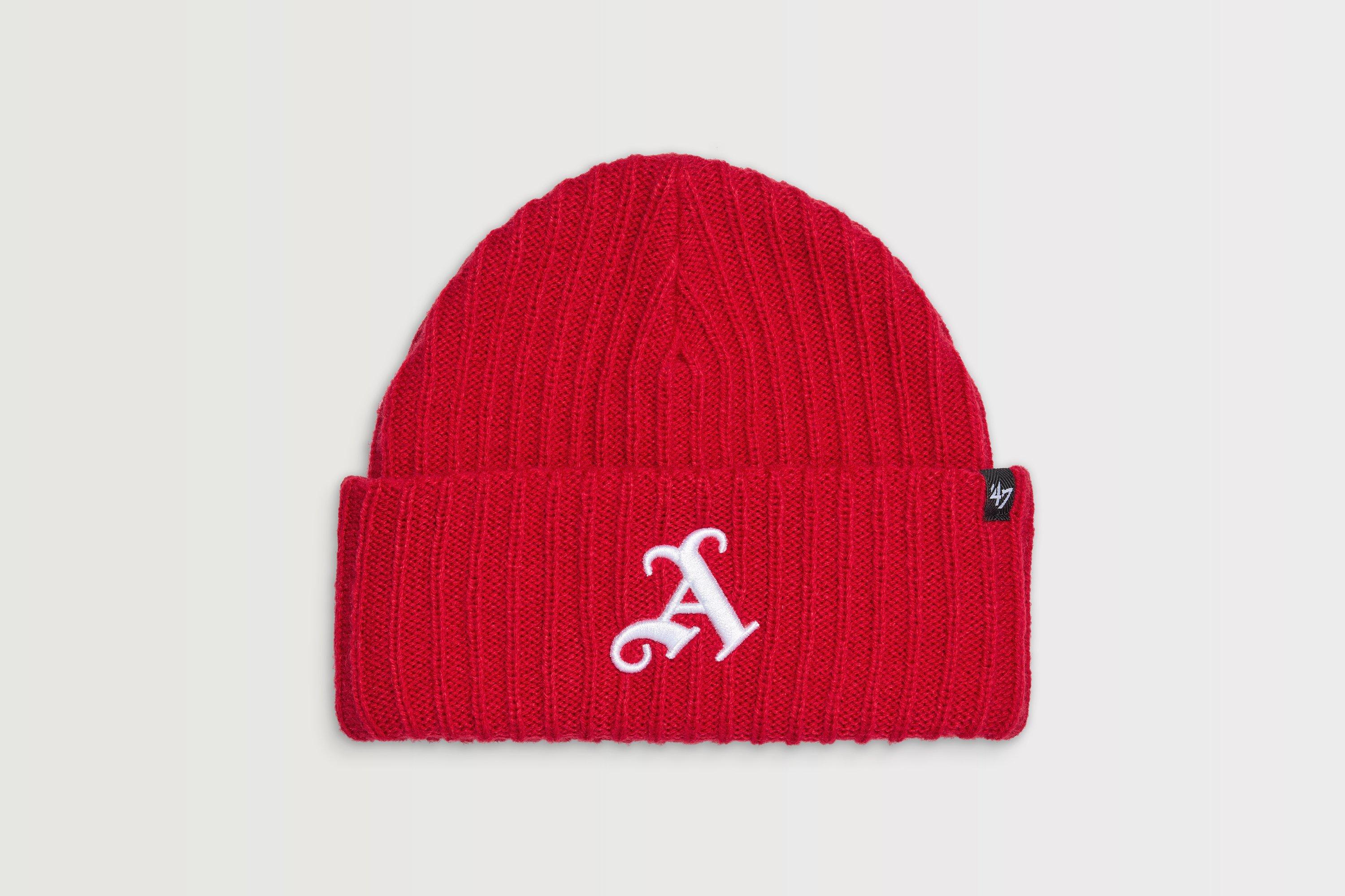 Arsenal Kids 47 Gothic A Ribbed Beanie