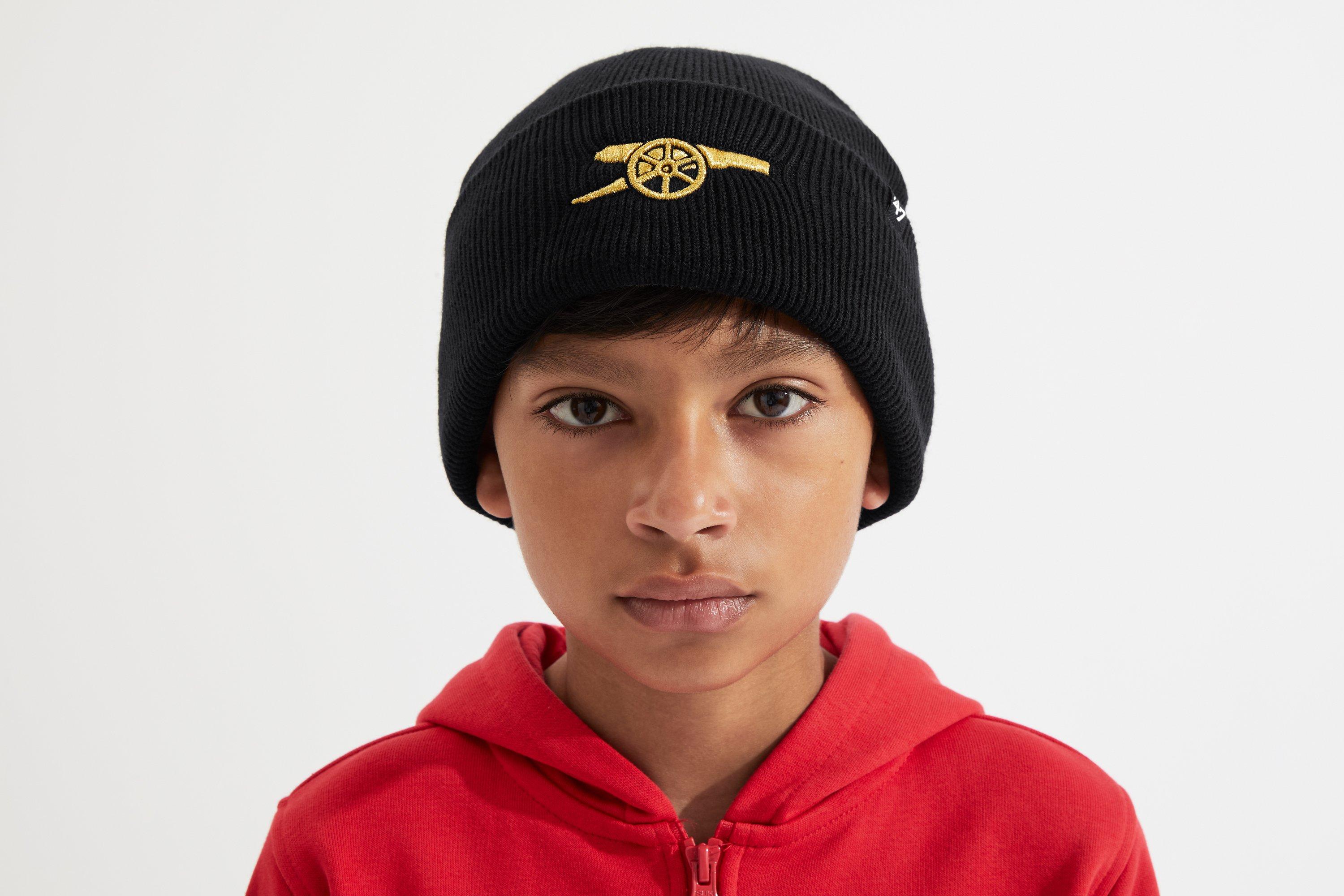 Arsenal Kids 47 Contrast Cannon Beanie