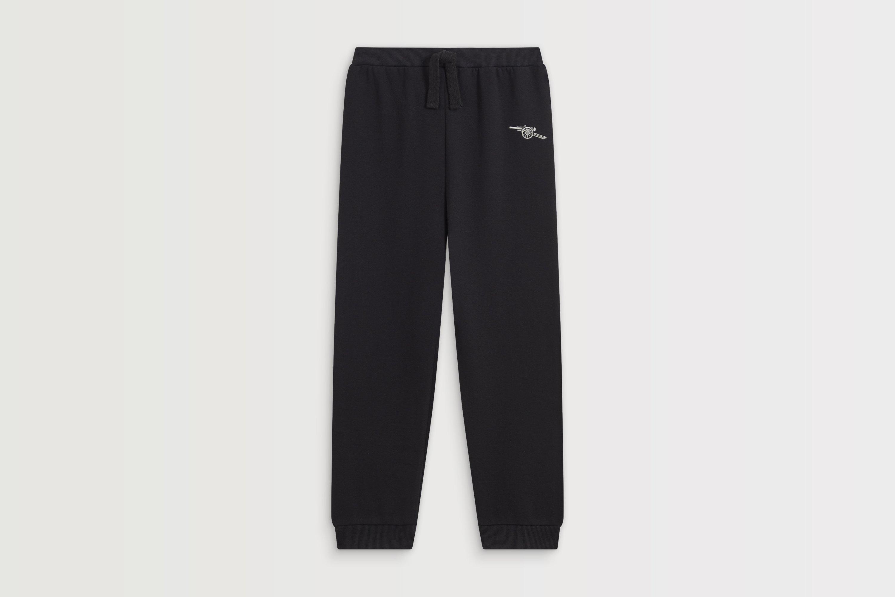 Arsenal Kids Black Cannon Joggers