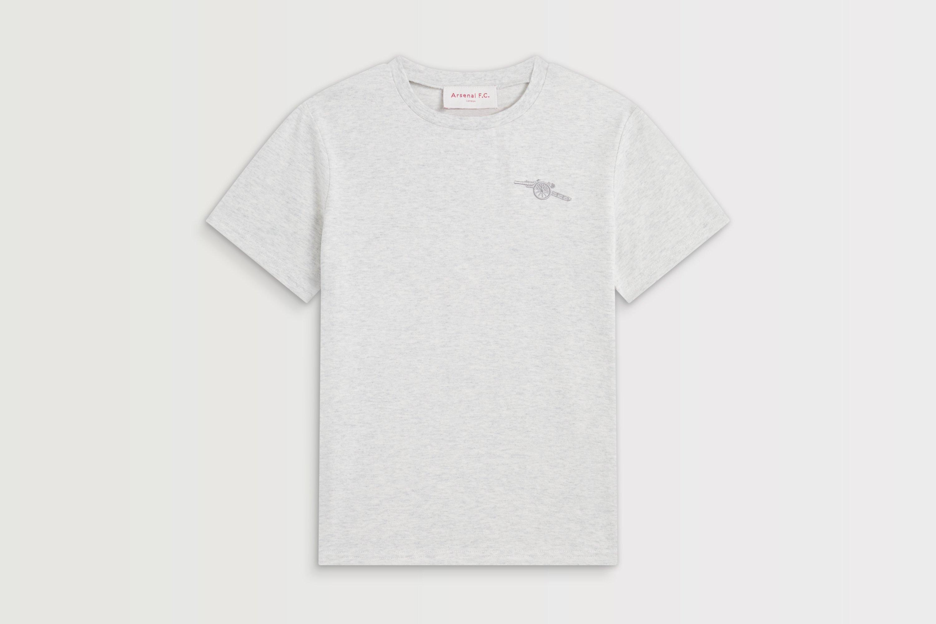 Arsenal Kids Grey Cannon T-Shirt