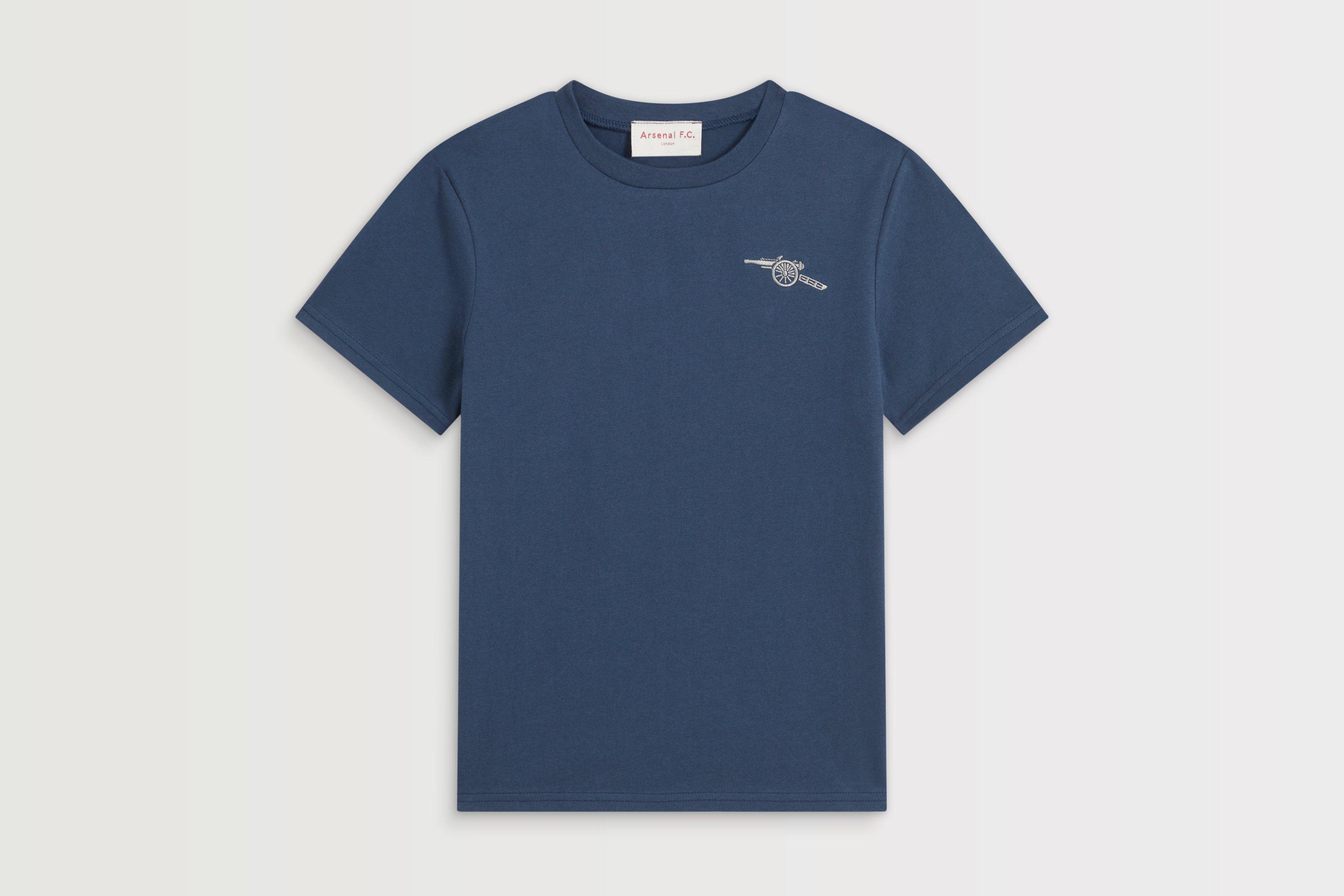 Arsenal Kids Navy Cannon T-Shirt