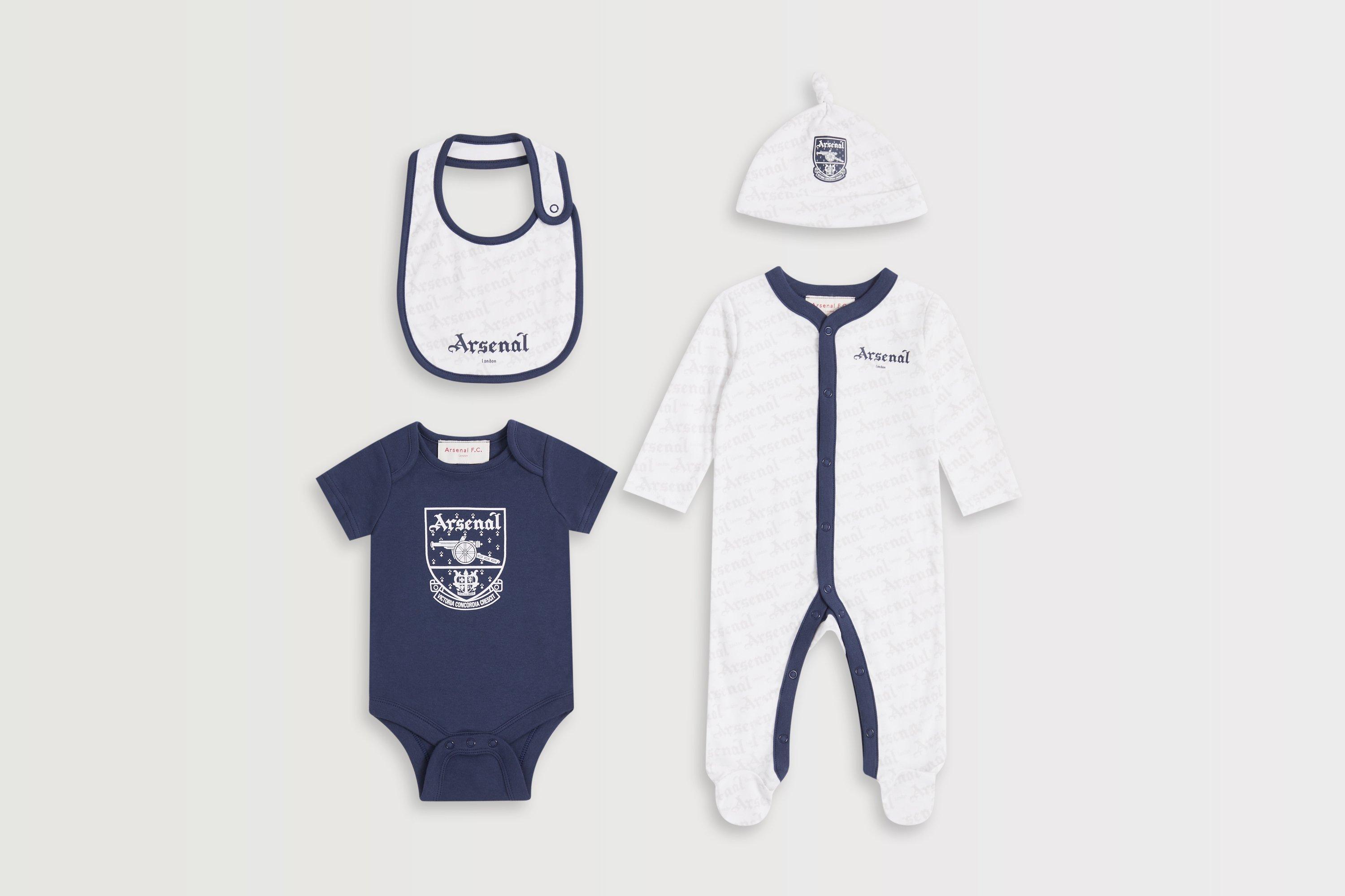 Arsenal Baby Concordia Navy 4pc Gift Set