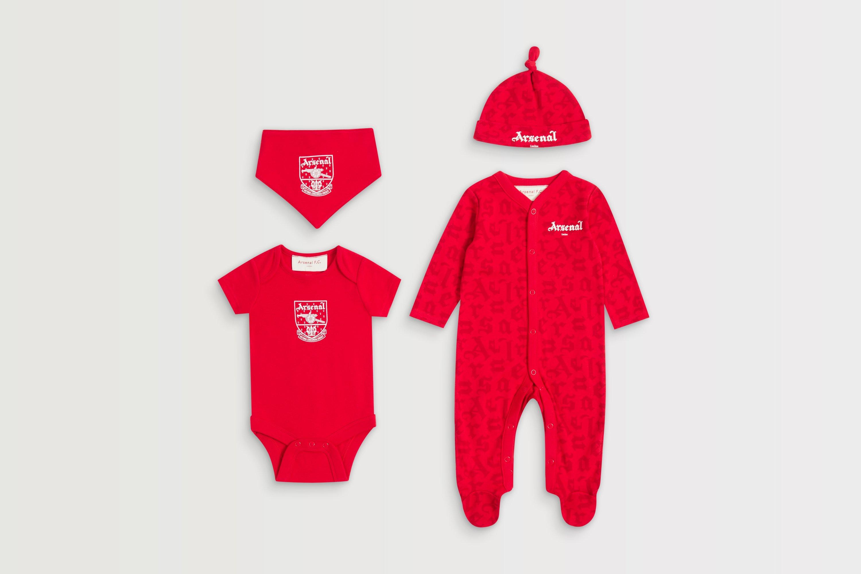 Arsenal Baby Concordia Red 4pc Gift Set