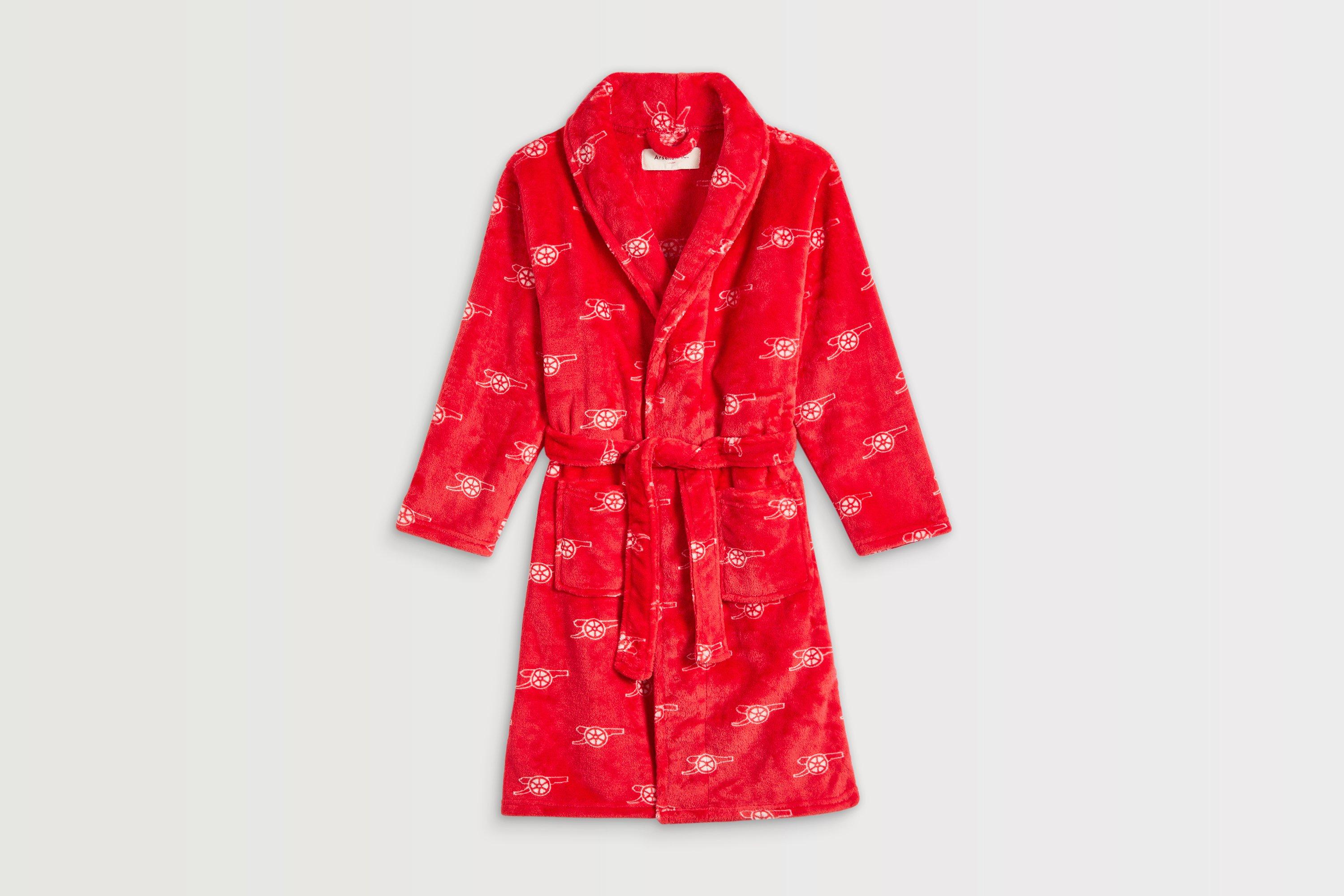 Arsenal Kids Fleece Dressing Gown