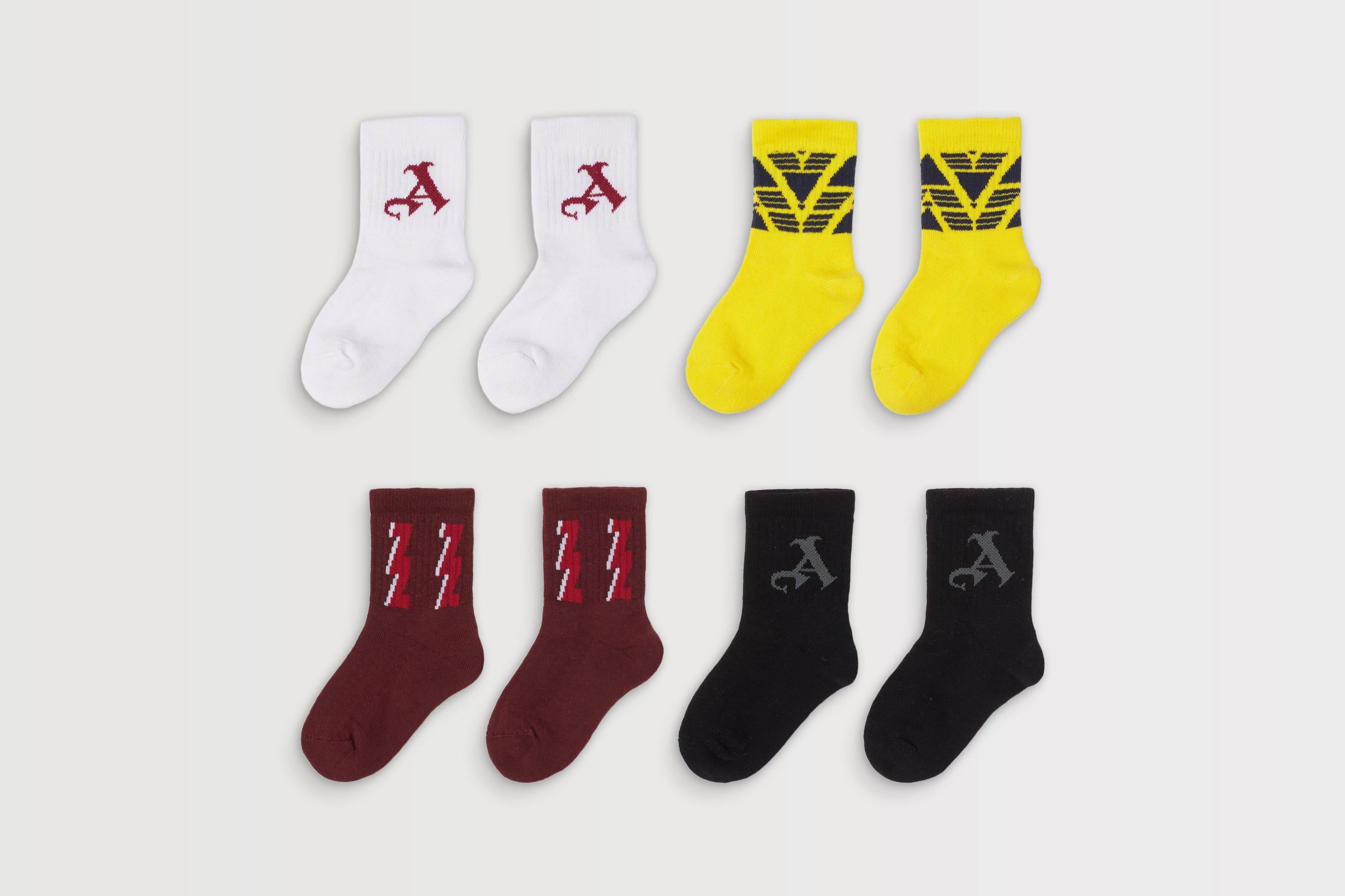 Arsenal Kids 4 pk Concordia Socks