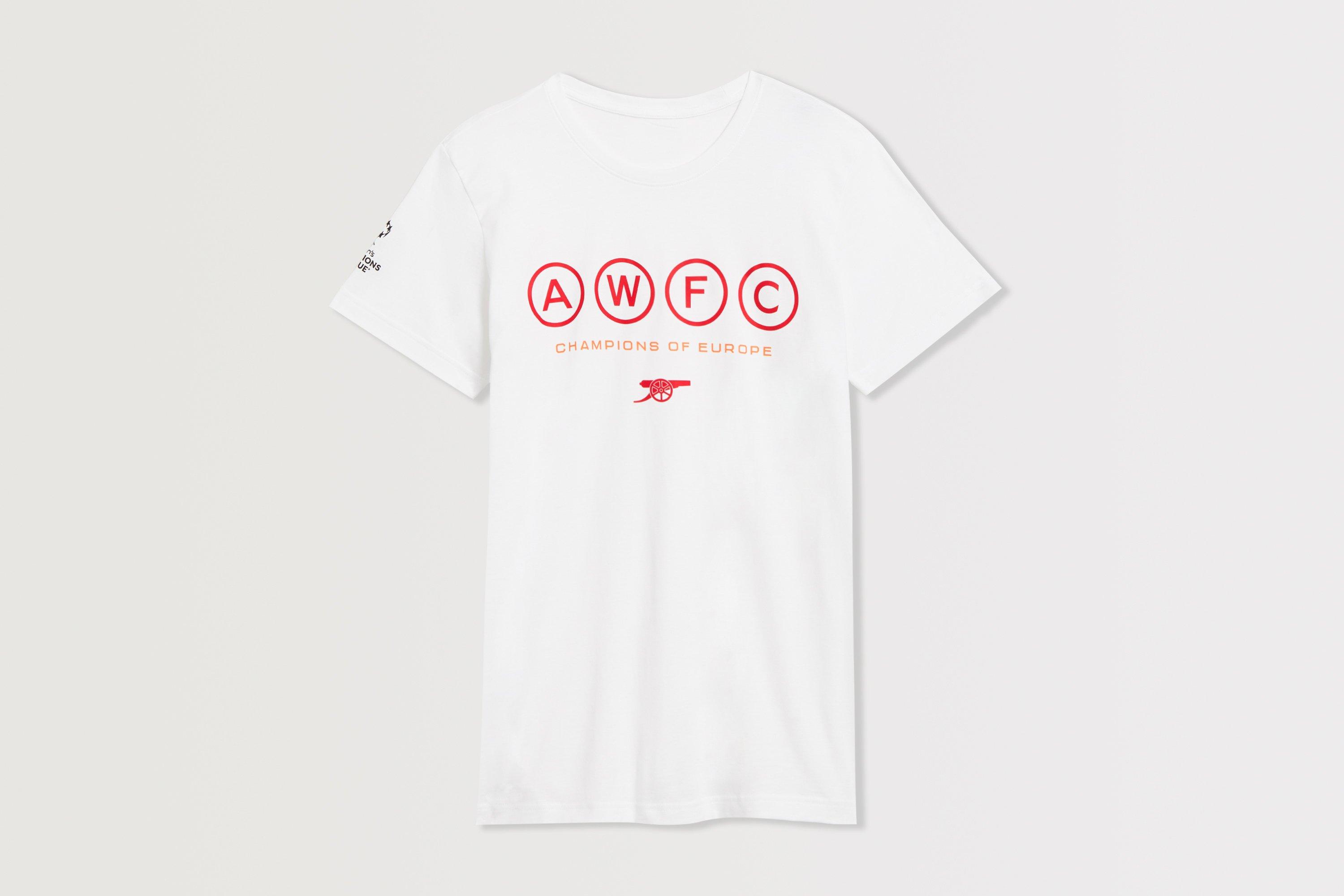 Arsenal UWCL Champions Kids T-Shirt