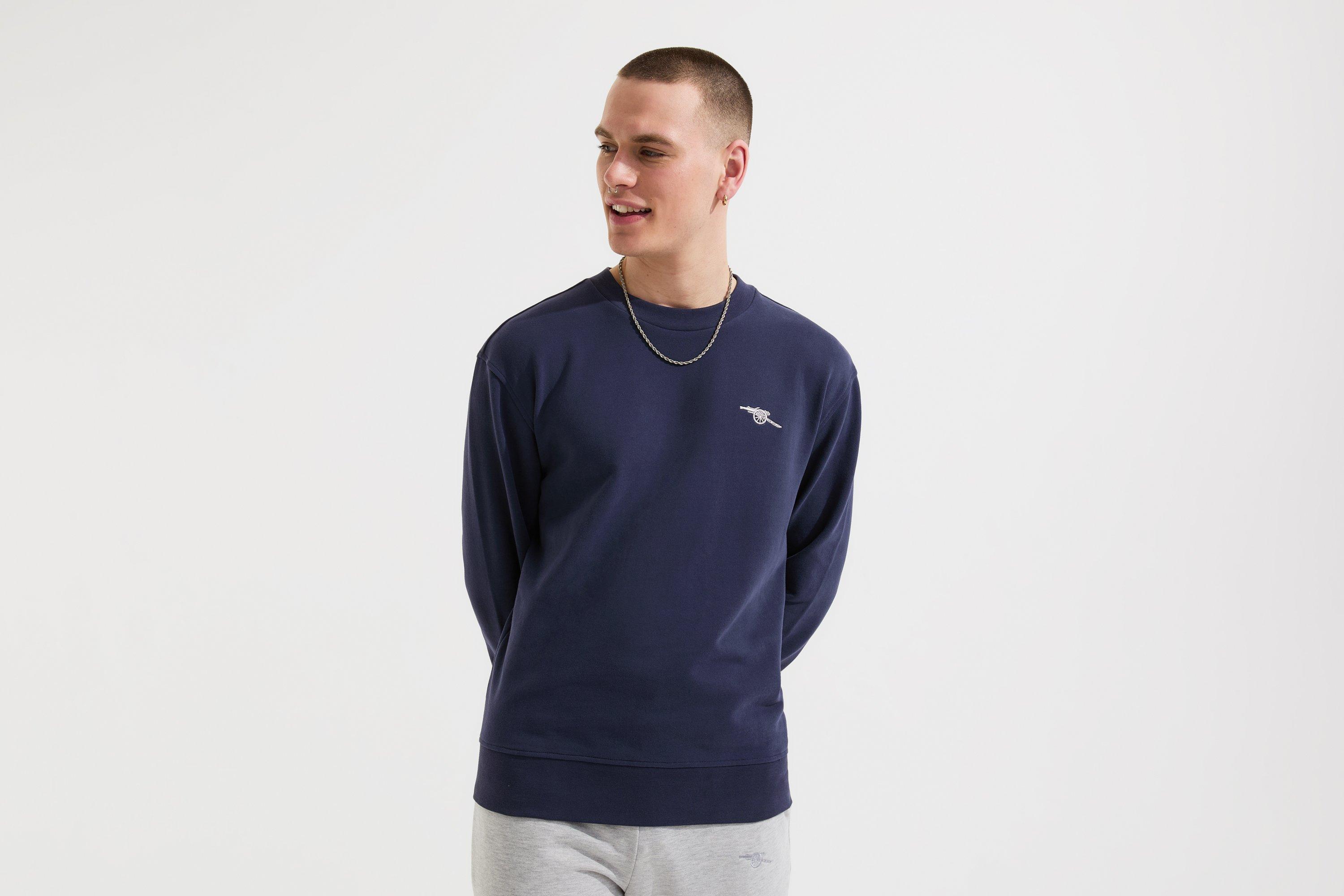 Arsenal Essentials Navy Cannon Sweatshirt