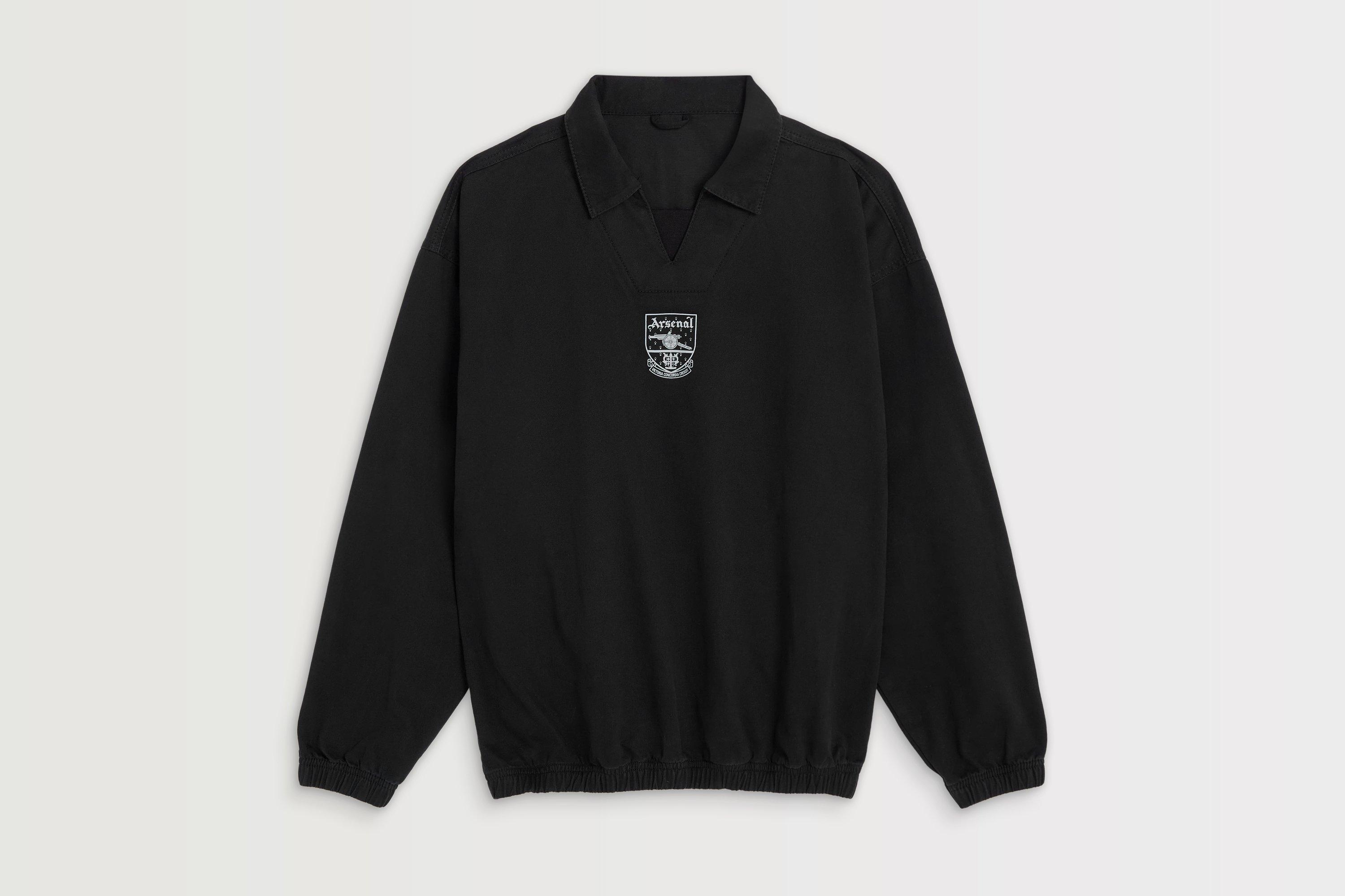 Arsenal Black Concordia Drill Top