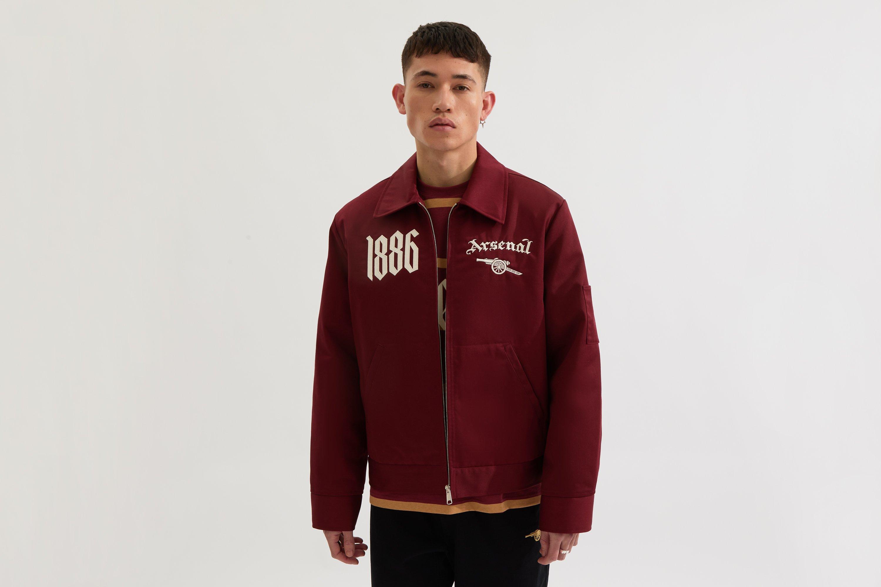 Arsenal North London Classic Burgundy Field Jacket