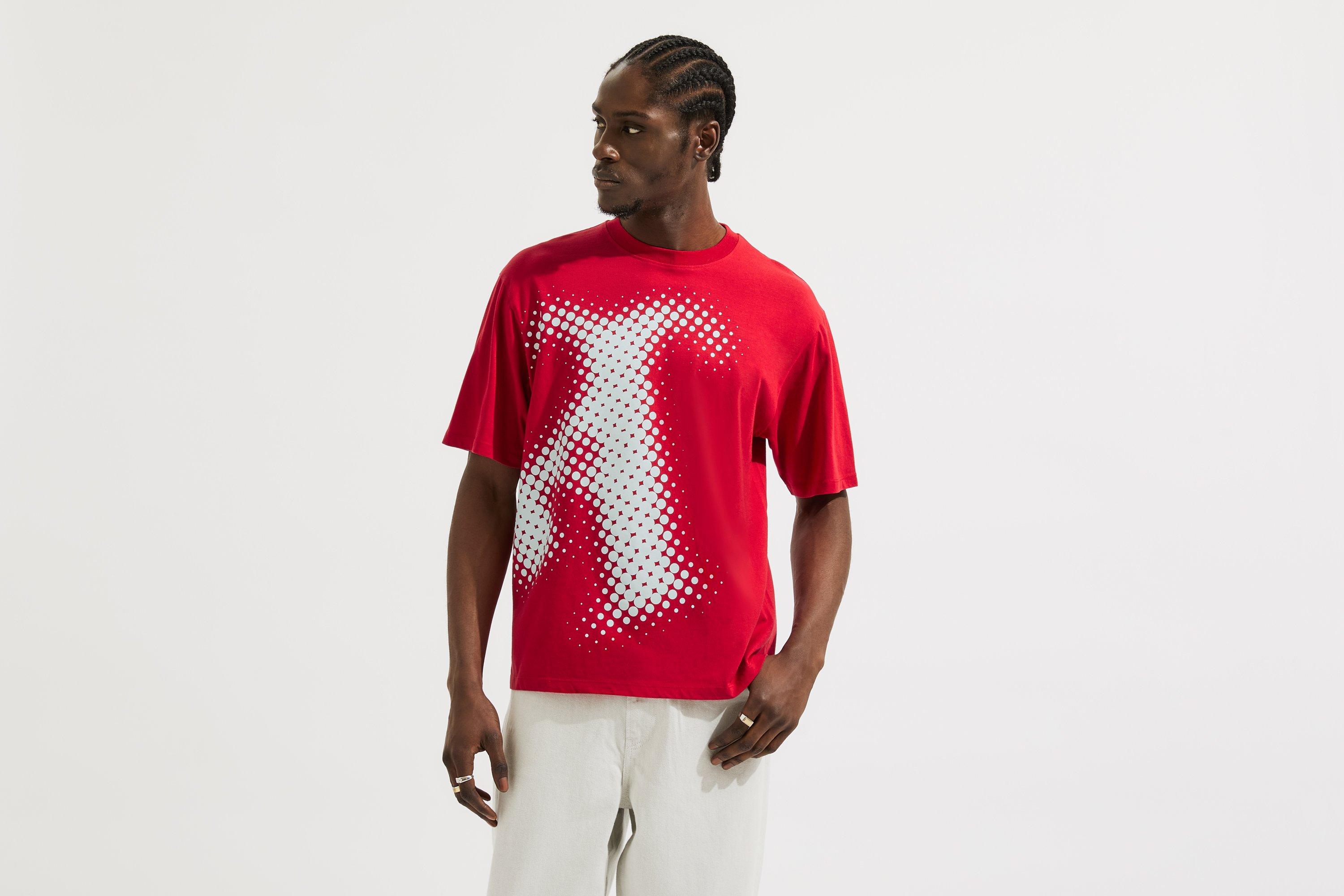 Arsenal Half Tone Red T-Shirt