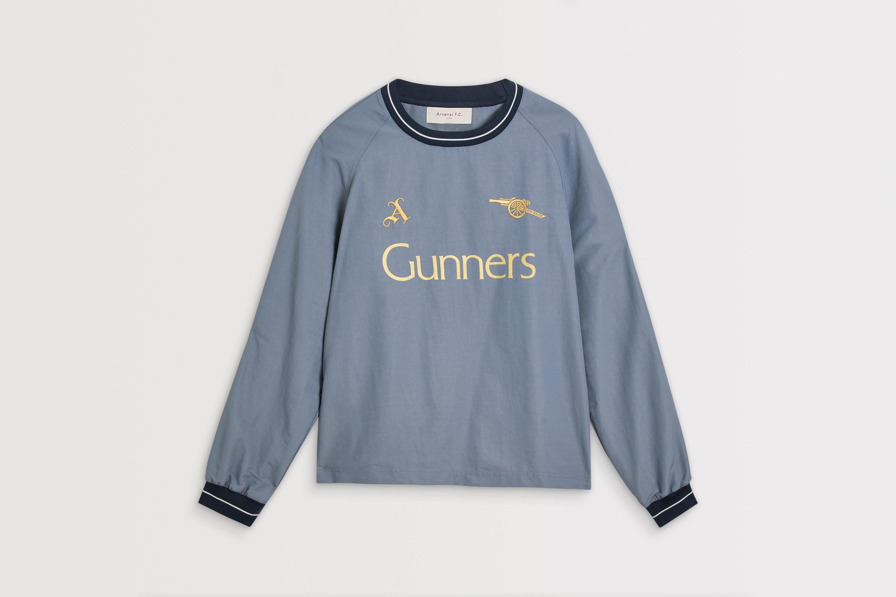 Arsenal Gunners Blue Shell Top