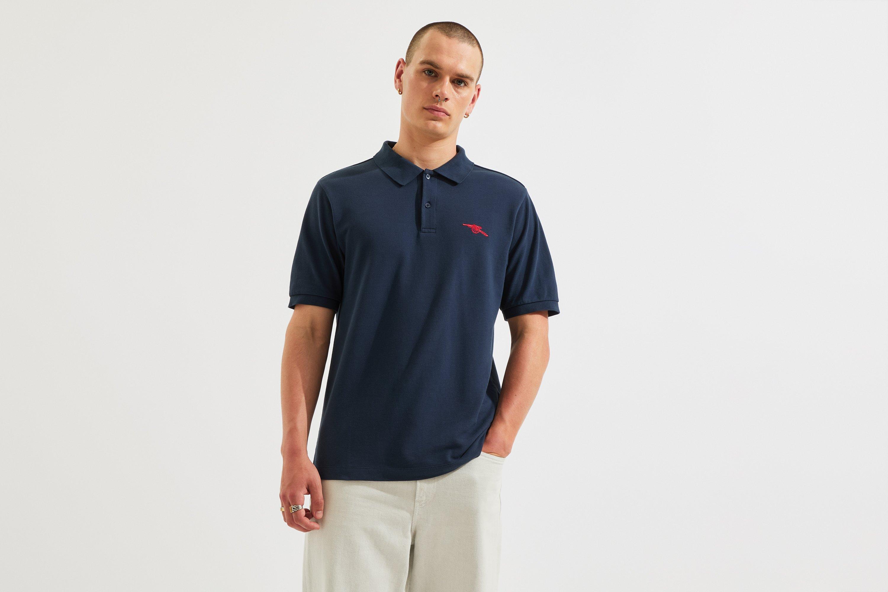 Arsenal Cannon Polo Shirt in Navy